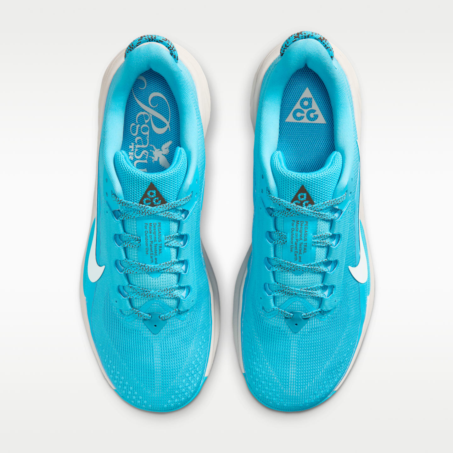 Мужские кроссовки для трейлраннинга Nike ACG Pegasus Trail, цвет: Синий / Светлый коричневый — фото 4