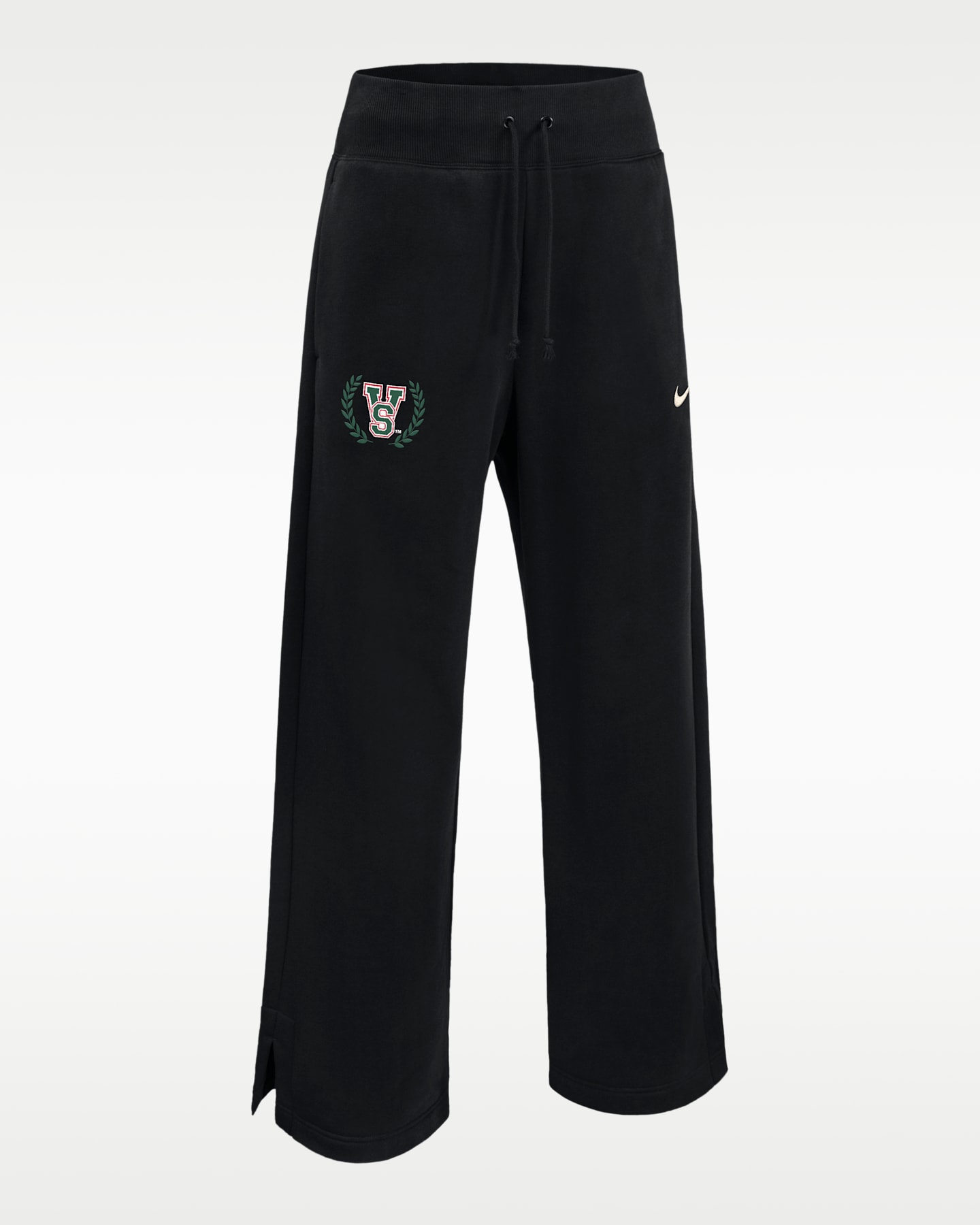 Женские флисовые брюки Nike Phoenix College Mississippi Valley State, цвет: Чёрный — фото 2