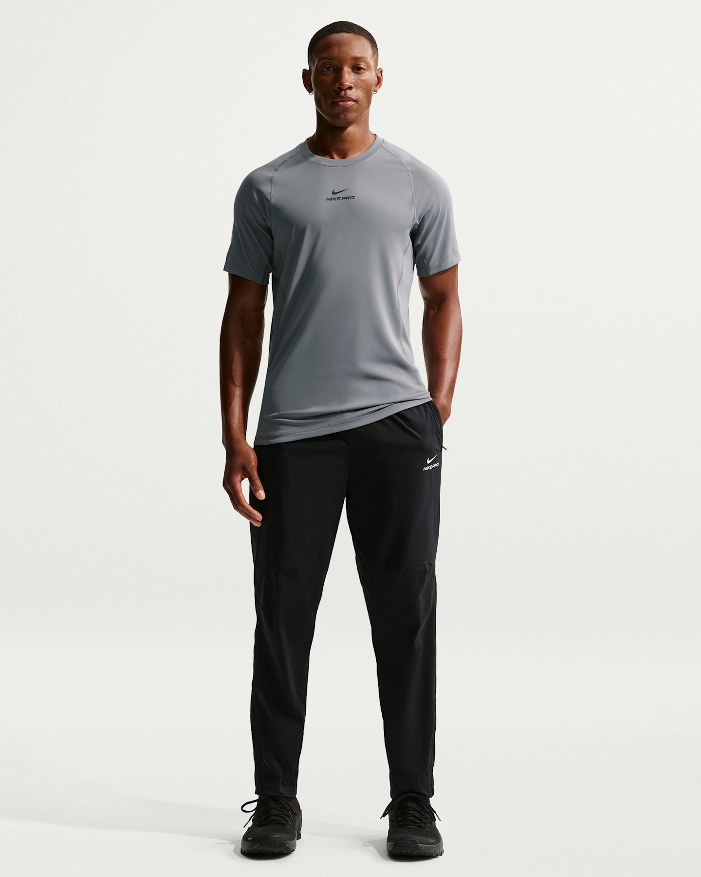 Мужские брюки Nike Pro Octa Therma-FIT ADV, цвет: Чёрный / Белый — фото 7