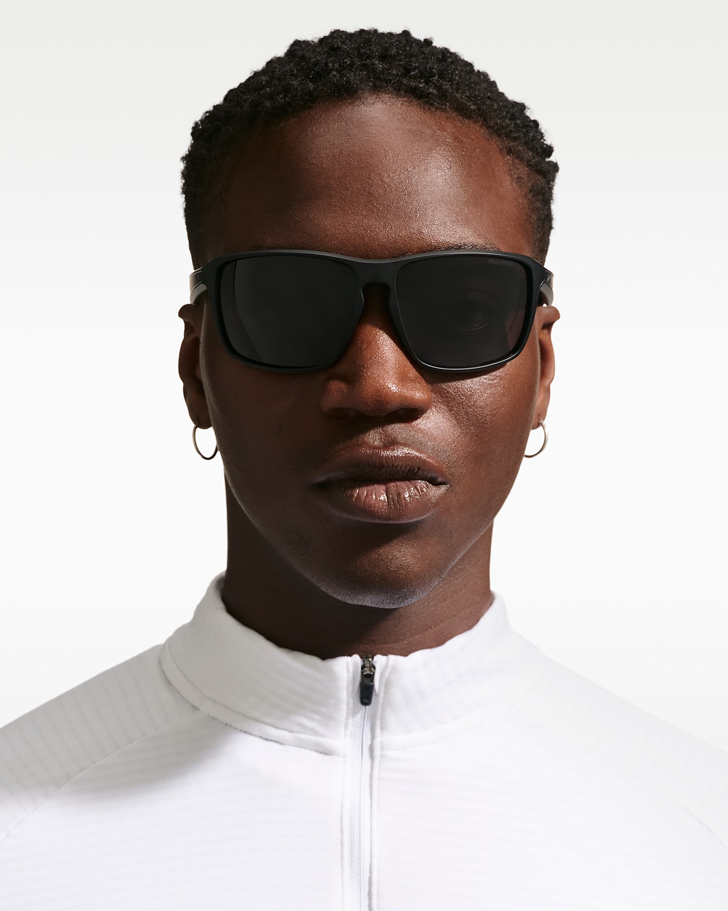 Мужские солнцезащитные очки Nike Premier Zone Polarized, цвет: Чёрный / Серый — фото 9