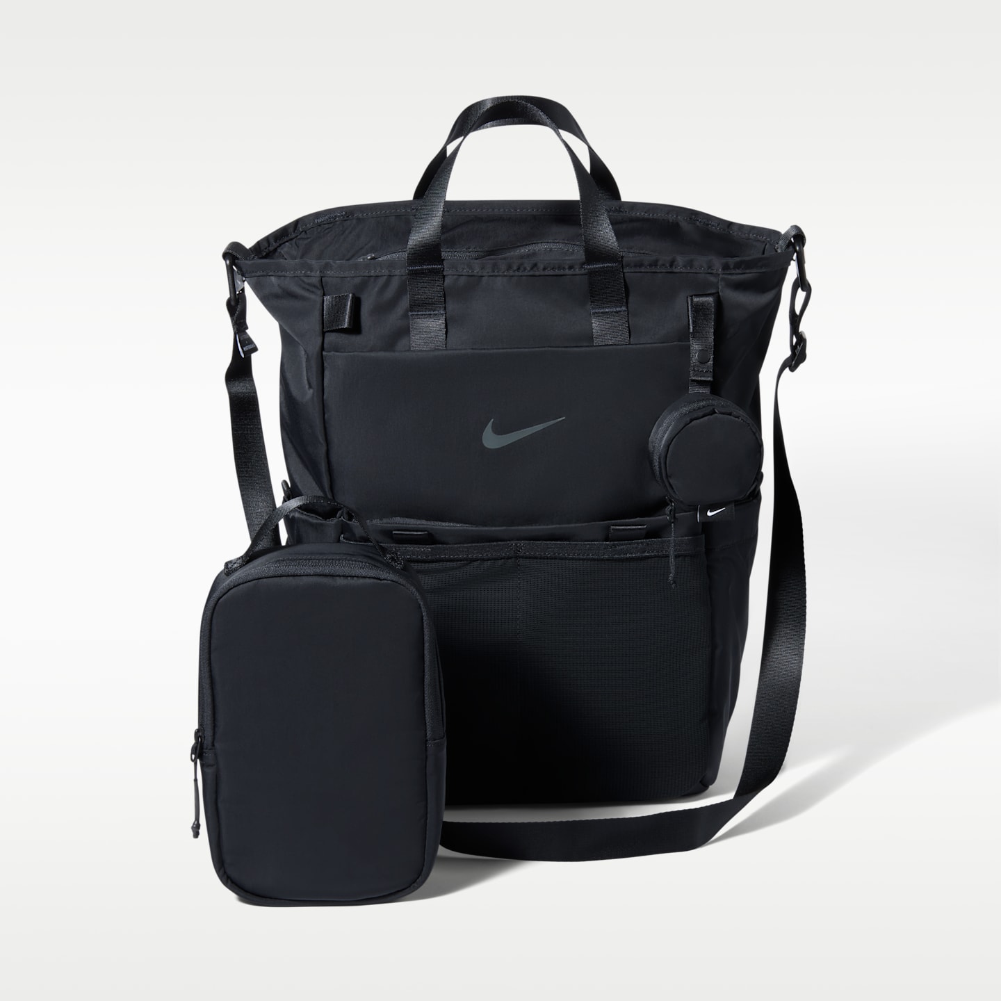 Сумка Nike (M) Convertible Diaper Bag 2.0 (Maternity) (25L), цвет: Чёрный / Антрацитовый — фото 2