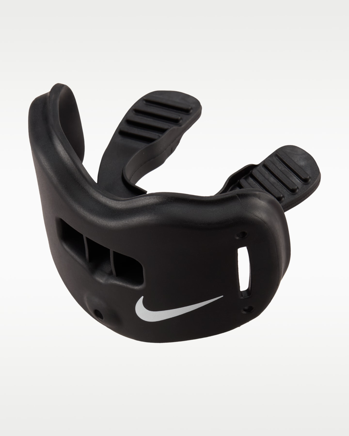 Капа с защитой губ для американского футбола Nike Alpha 2.0, цвет: Чёрный — фото 2