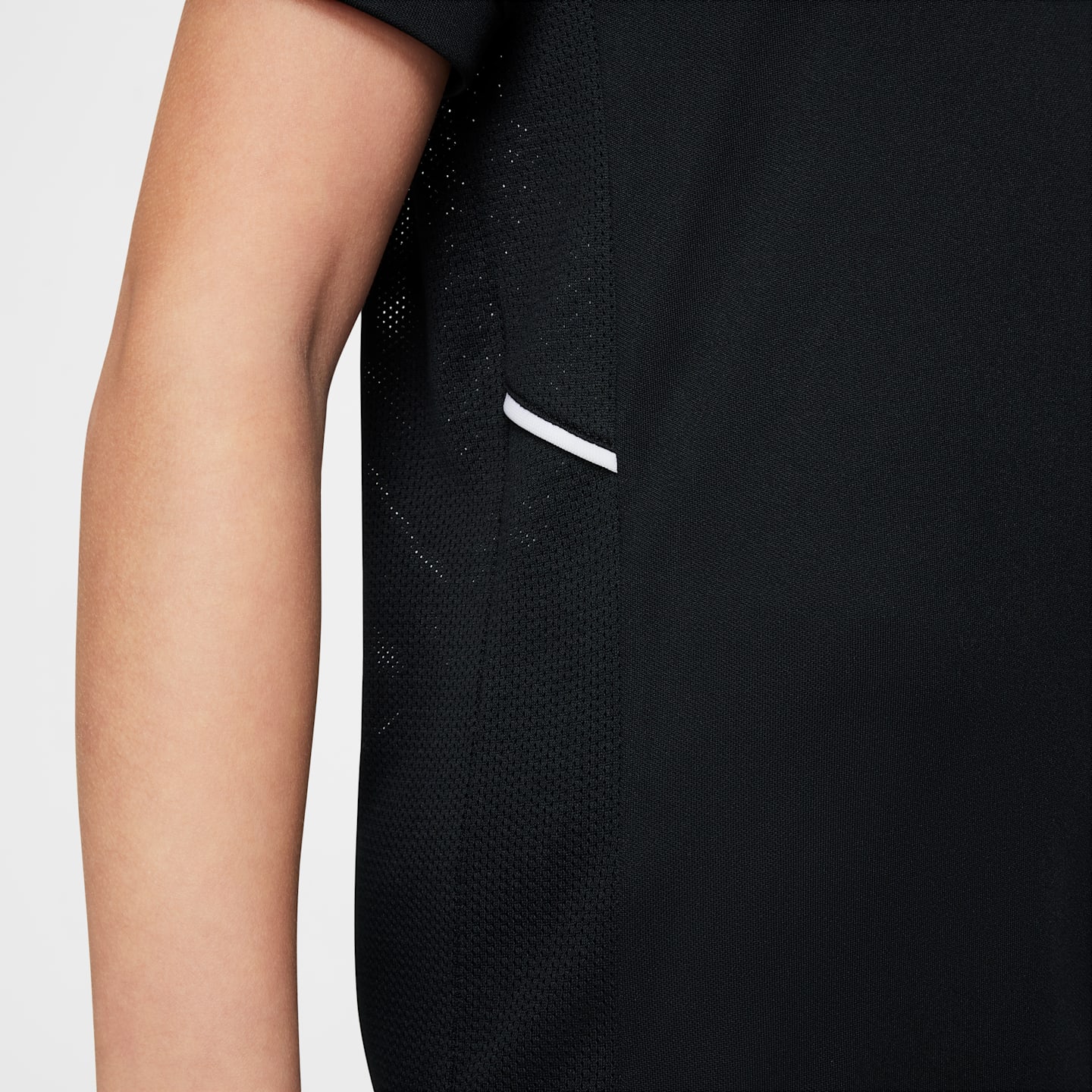 Детский топ Nike Academy Dri-FIT Soccer Top, цвет: Чёрный / Белый — фото 5