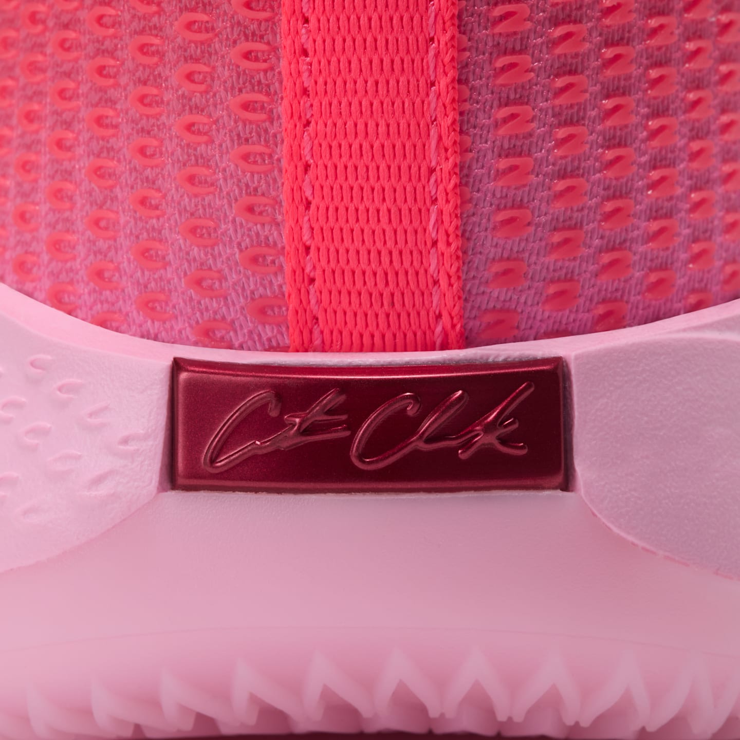 Детские кроссовки Nike Caitlin 1 "Midnight Fever" Shoes, цвет: Чёрный / Малиновый — фото 11