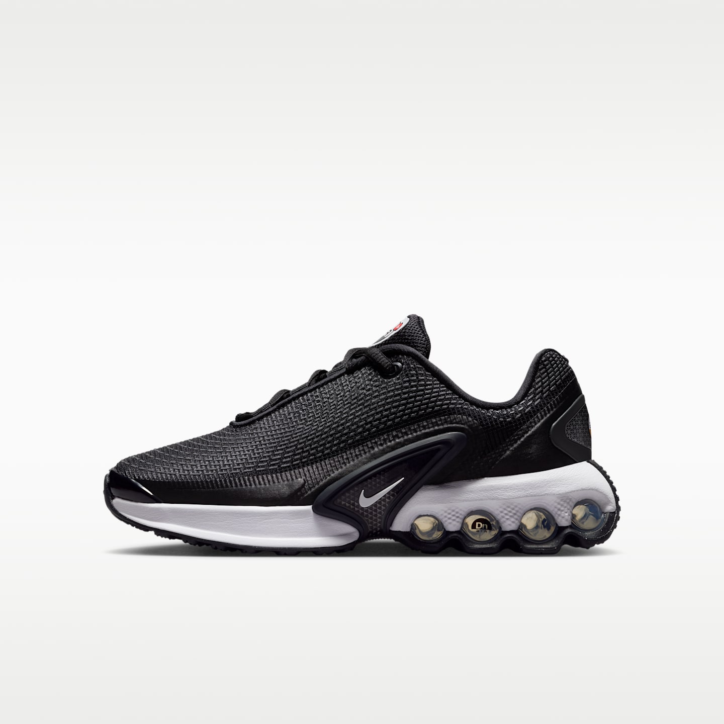 Детские кроссовки Nike Air Max Dn, цвет: Чёрный / Тёмный серый — фото 1