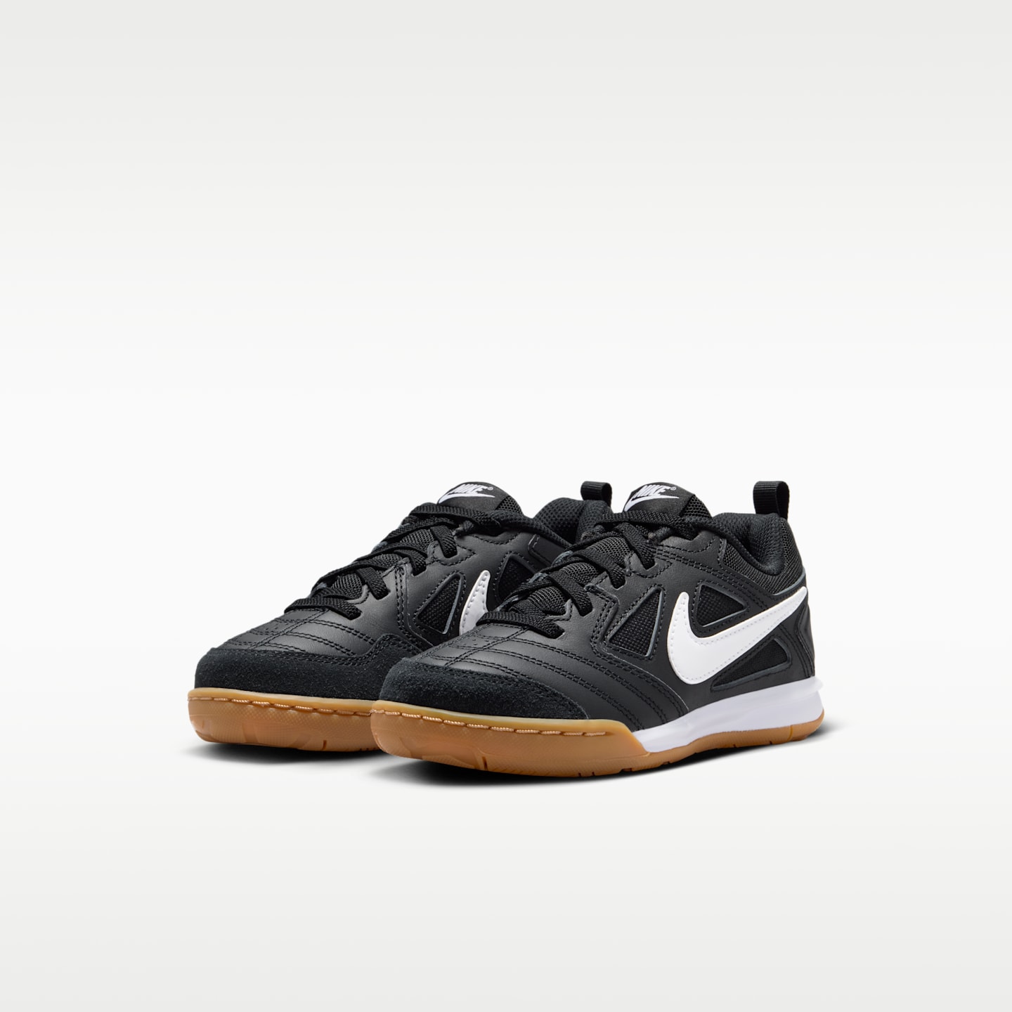 Детские кроссовки Nike Gato, цвет: Чёрный / Карамельный коричневый — фото 5