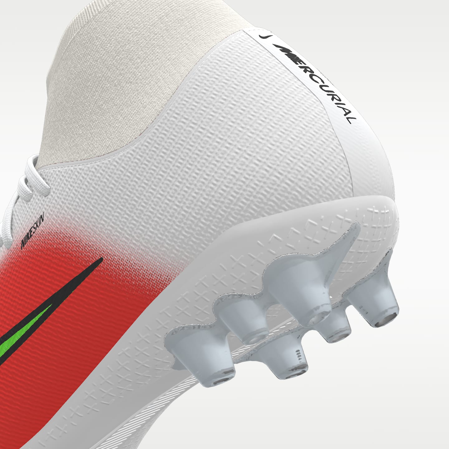 Мужские бутсы Nike Mercurial Superfly 11 Academy By You Custom Artificial-Grass High-Top Soccer Cleats, цвет: Разноцветный — фото 10