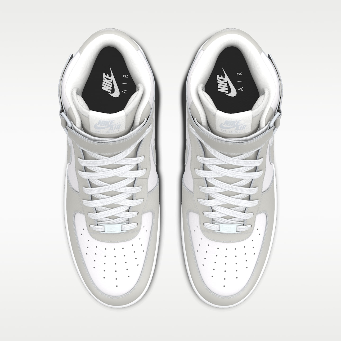 Женские кроссовки Nike Air Force 1 Mid By You Custom, цвет: Разноцветный — фото 4