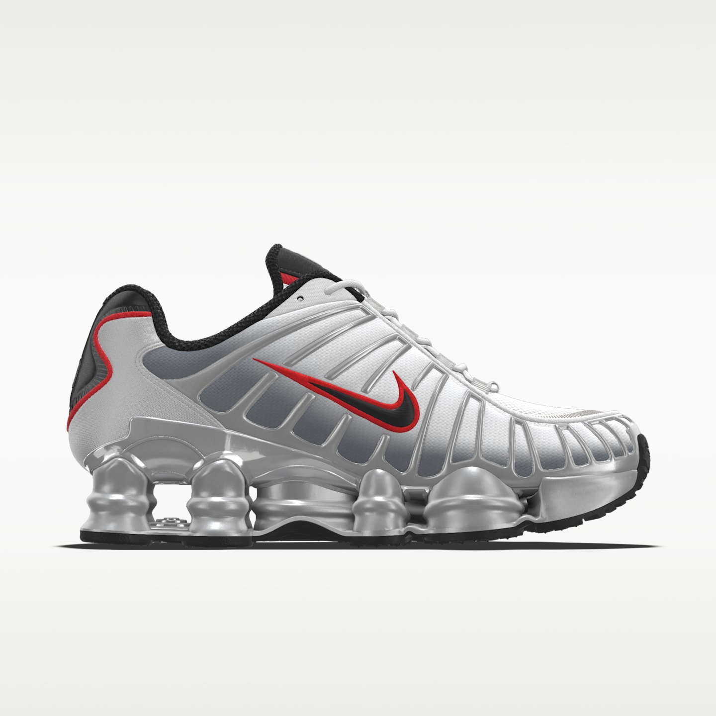 Мужские кроссовки Nike Shox TL By You Custom, цвет: Разноцветный — фото 3