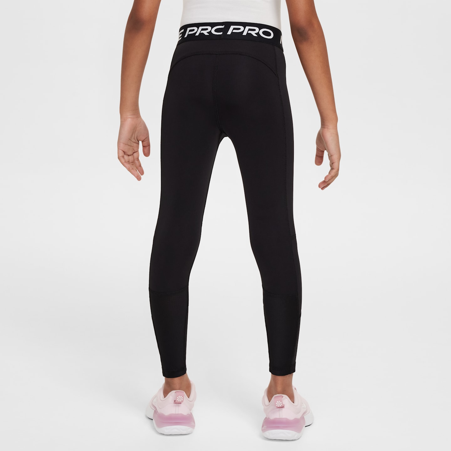 Детские леггинсы Nike Pro Dri-FIT, цвет: Чёрный — фото 2