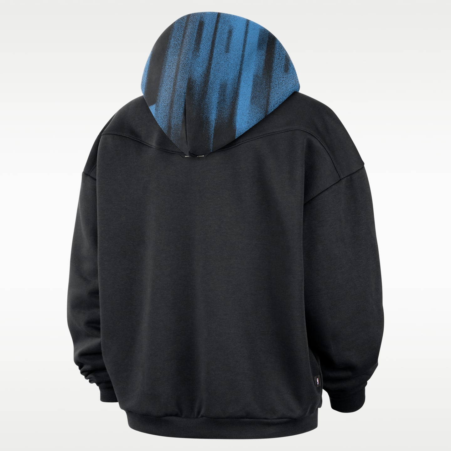 Мужское худи Nike LA Clippers Standard Issue Therma-FIT Fleece Basketball, цвет: Чёрный / Белый — фото 2