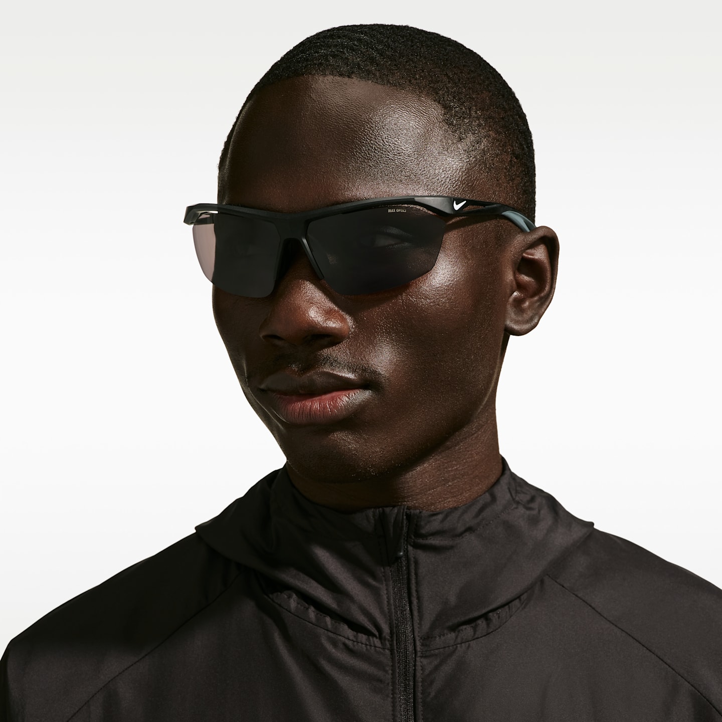 Солнцезащитные очки Nike Tailwind Heat, цвет: Чёрный / Серый — фото 2