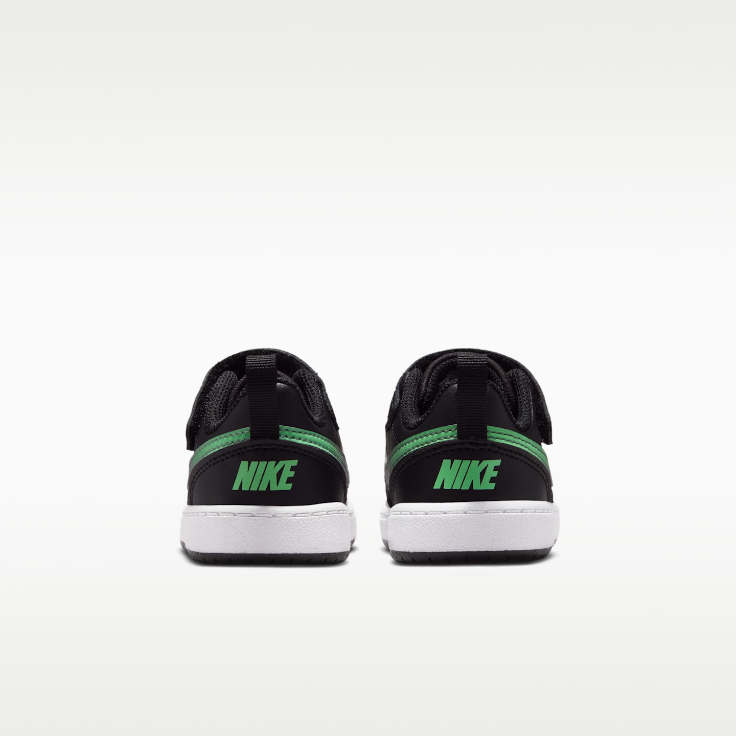 Детские кроссовки Nike Court Borough Low Baby/Toddler, цвет: Чёрный / Дымчатый серый — фото 6
