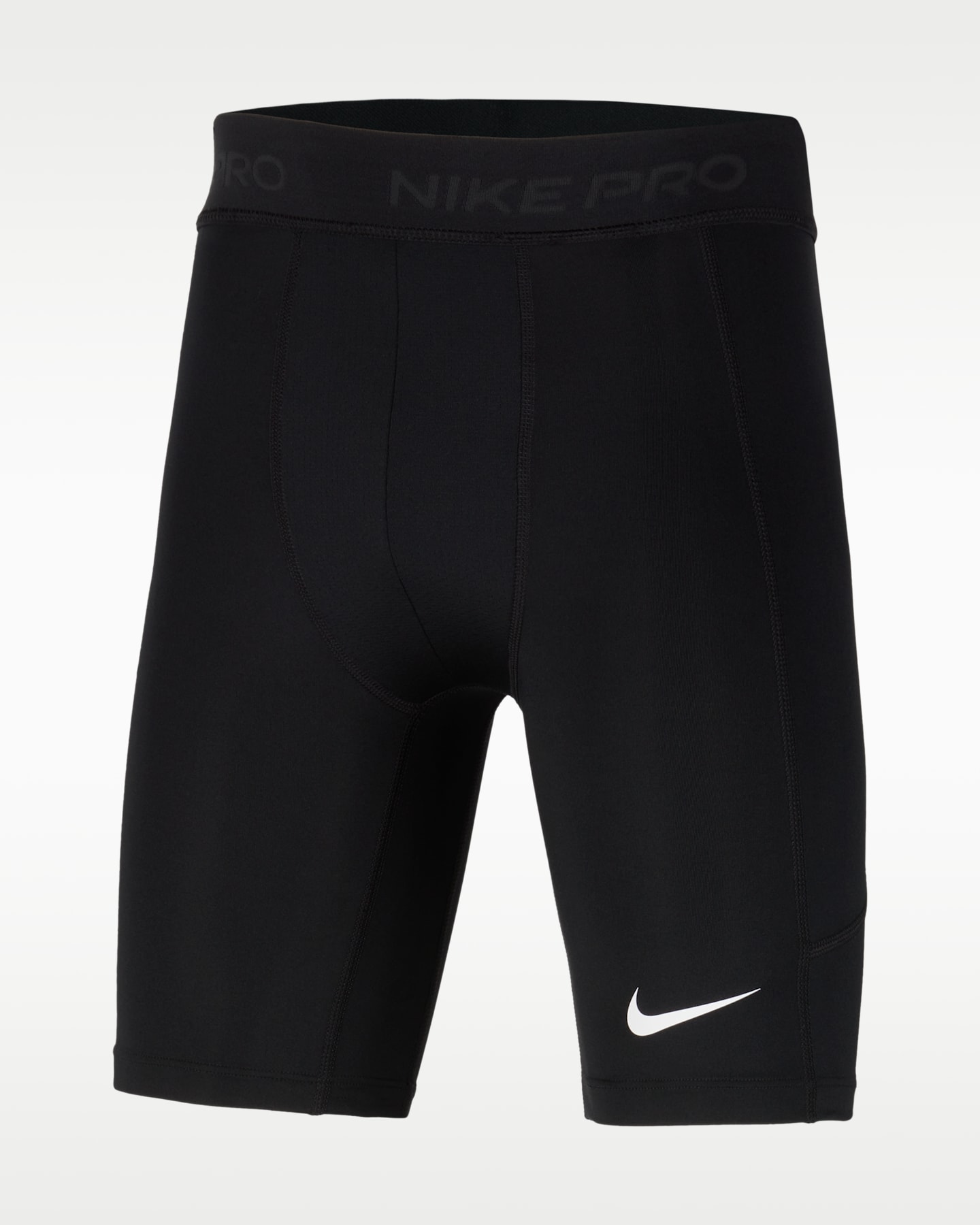 Детские шорты для мальчиков Nike Pro Dri-FIT, цвет: Чёрный / Белый — фото 4