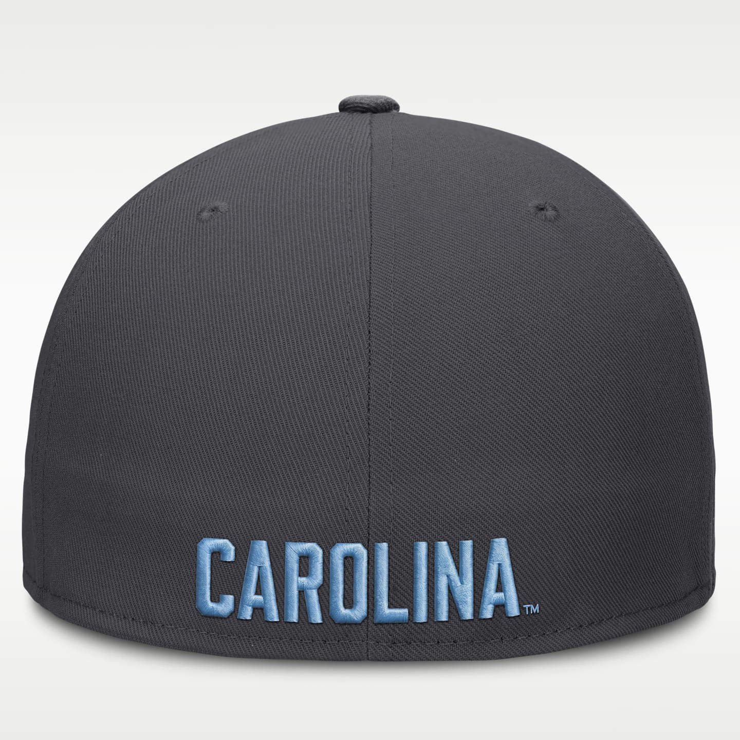 Мужская бейсболка Jordan Brand North Carolina Pro Dri-FIT с фиксированным размером, цвет: Антрацитовый — фото 2