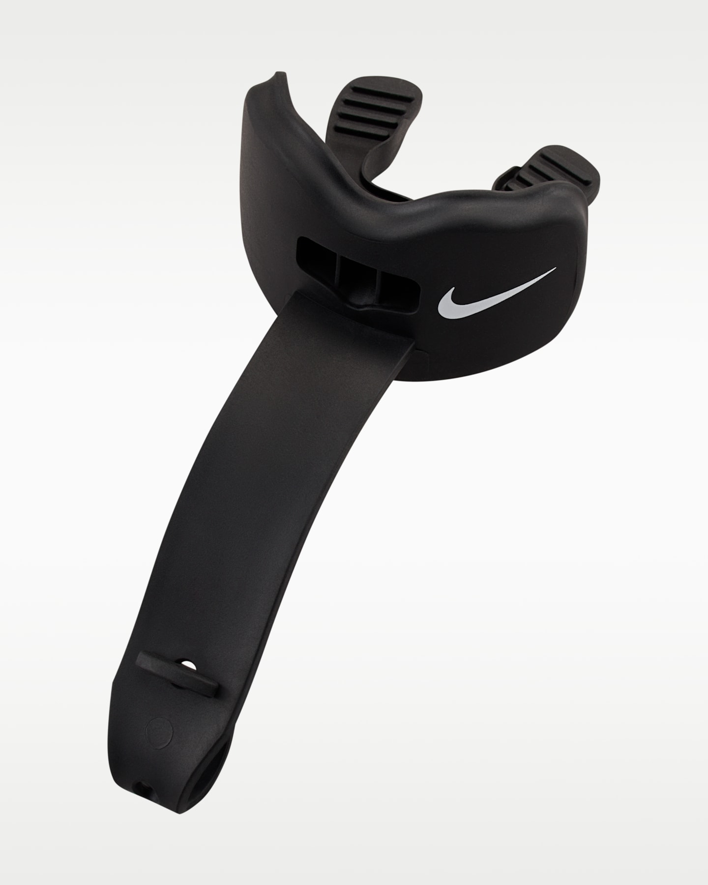 Цельная защита губ для американского футбола Nike Alpha 3.0, цвет: Чёрный — фото 2