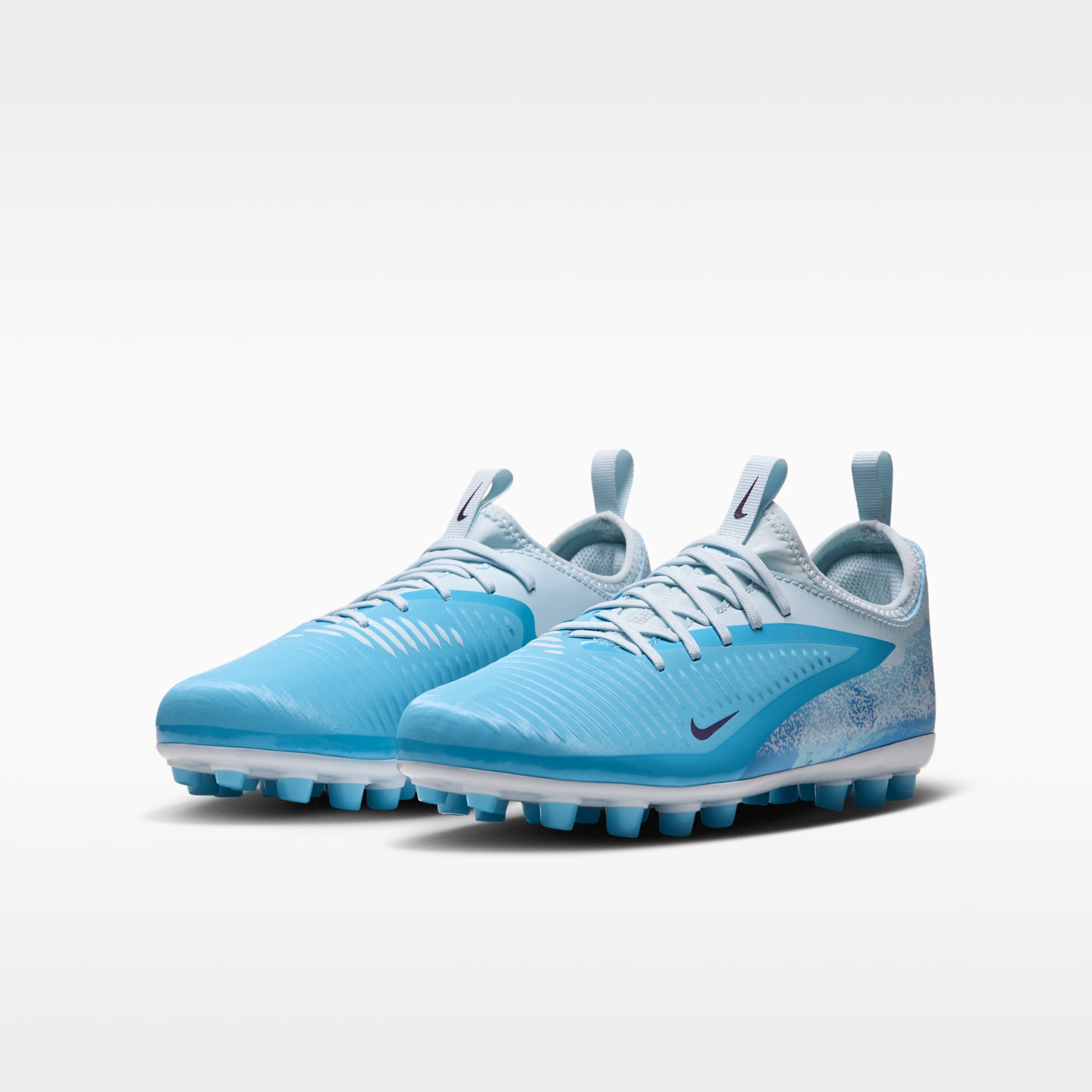 Детские кроссовки Nike Jr. Phantom 6 Low Academy Turf Soccer, цвет: Синий — фото 5