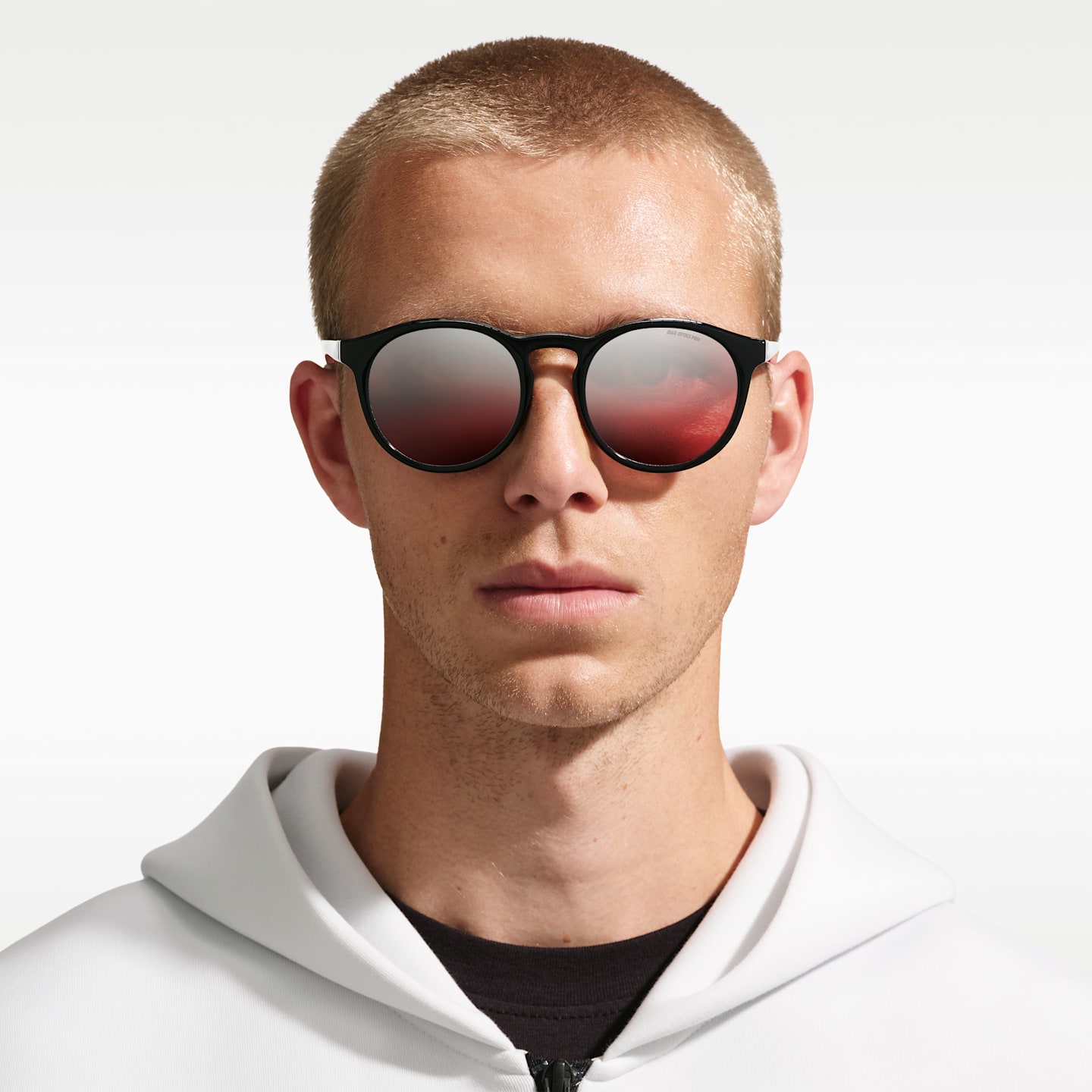 Женские очки Nike Swerve Team Road Tint, цвет: Чёрный / Серебристый — фото 3