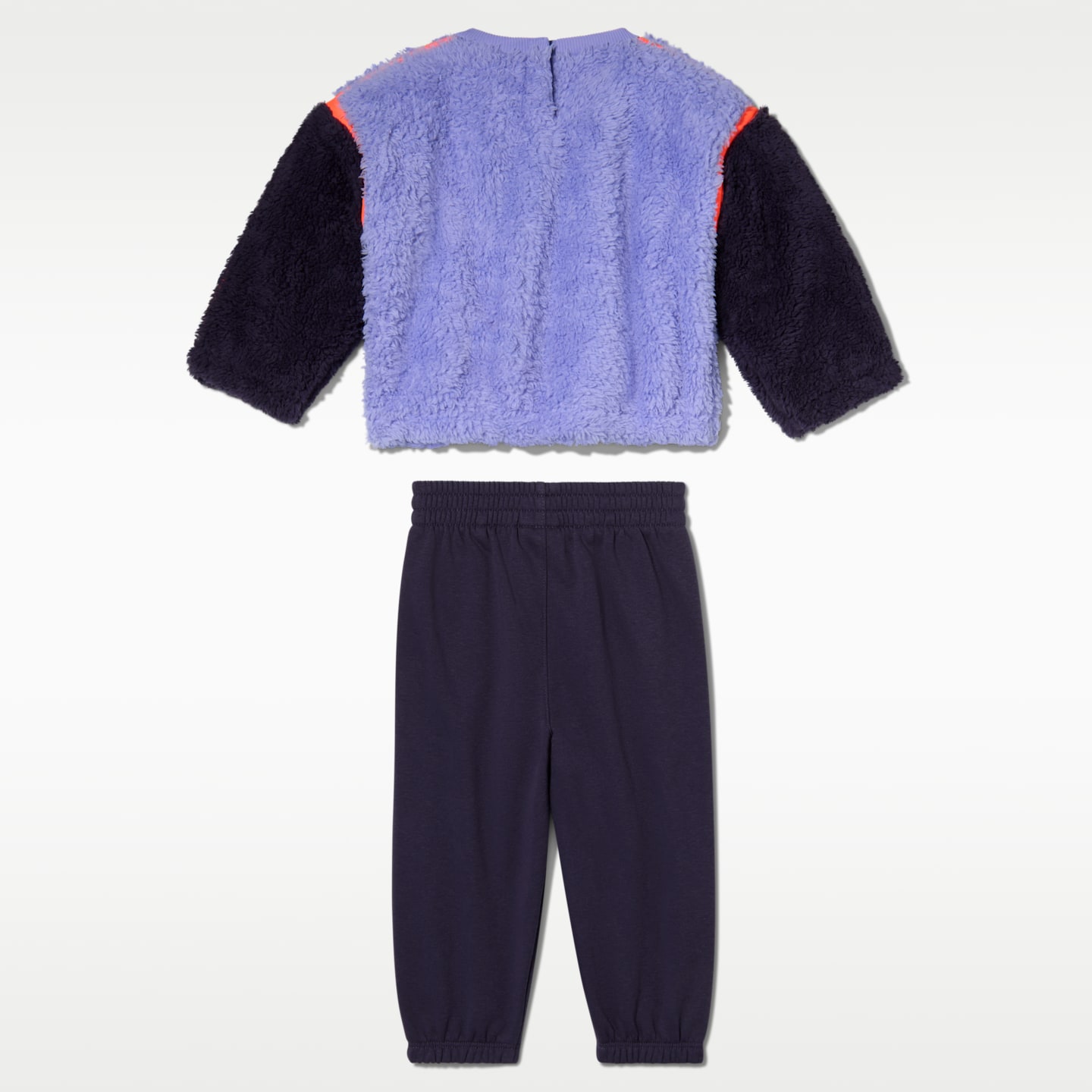 Комплекты Nike Little Creators 2-Piece Crew Set для малышей, цвет: Тёмный изюмный — фото 2