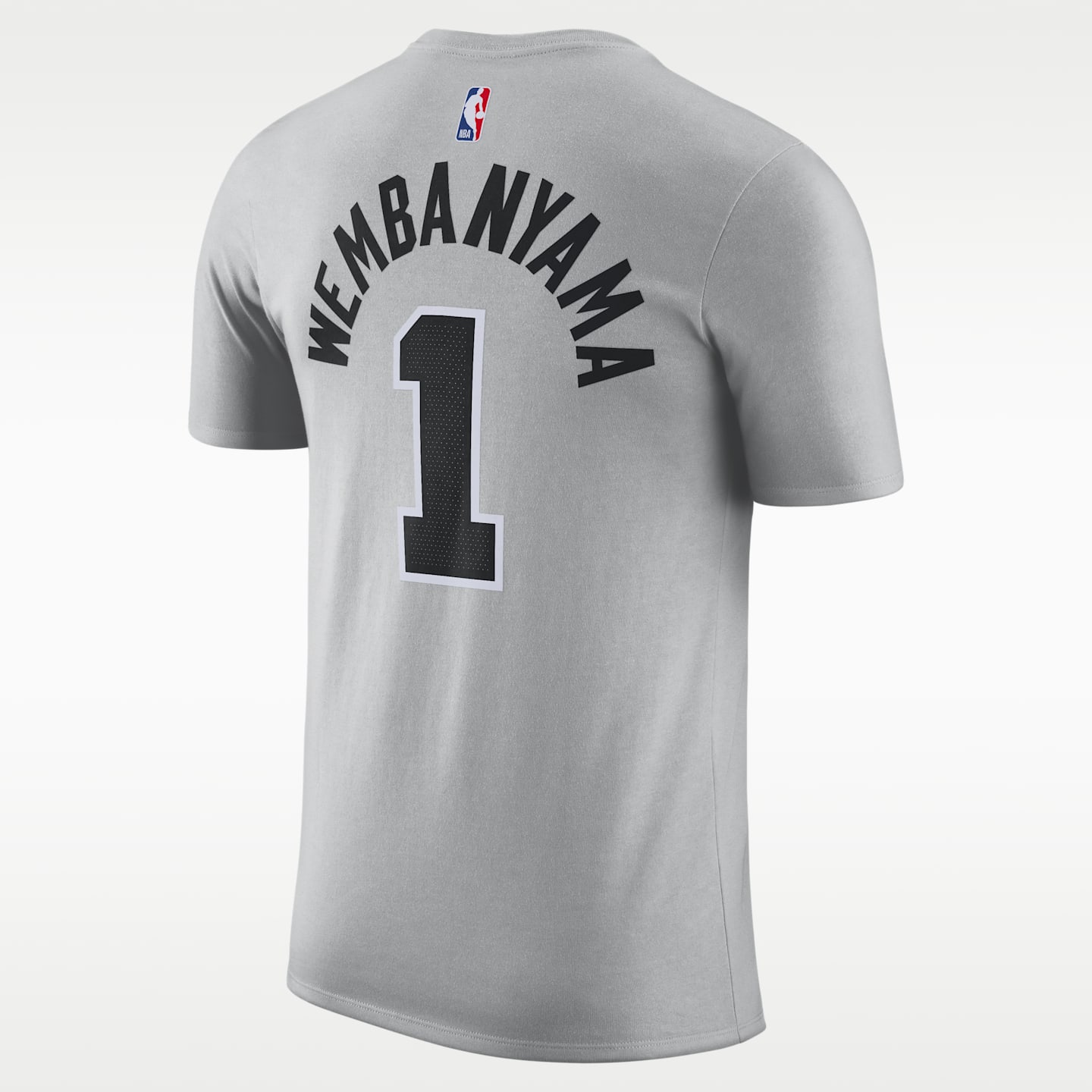 Мужская футболка Nike San Antonio Spurs Essentials NBA Statement, цвет: Серебряный — фото 2