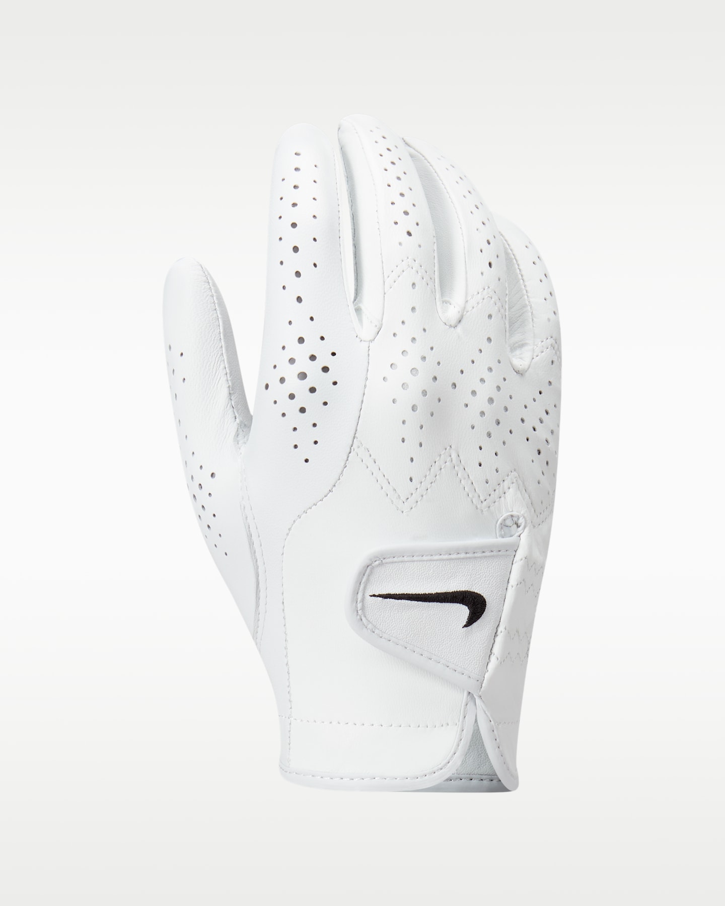 Женская перчатка для гольфа Nike Tour Classic 4, правая, цвет: Жемчужный белый / Чёрный — фото 3