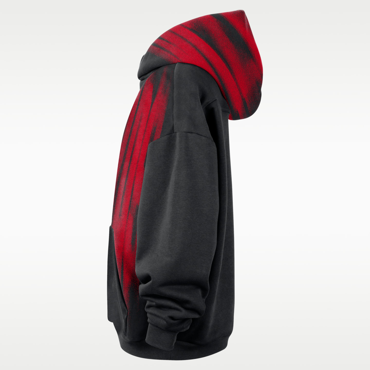 Мужское худи Nike Washington Wizards Standard Issue Therma-FIT Fleece Basketball, цвет: Чёрный / Белый — фото 3
