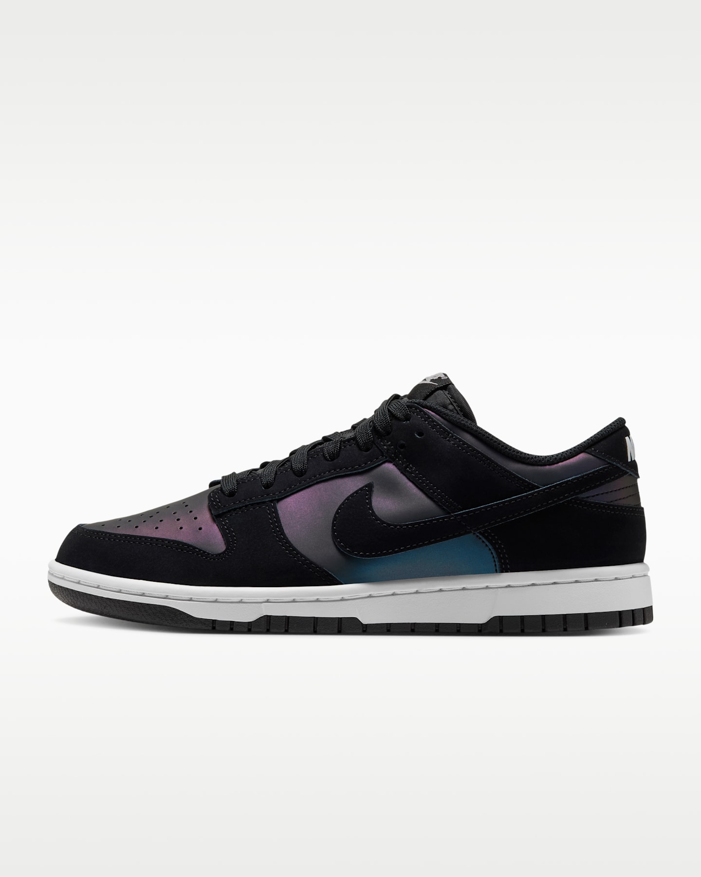 Женские кроссовки Nike Dunk Low, цвет: Чёрный / Белый — фото 9