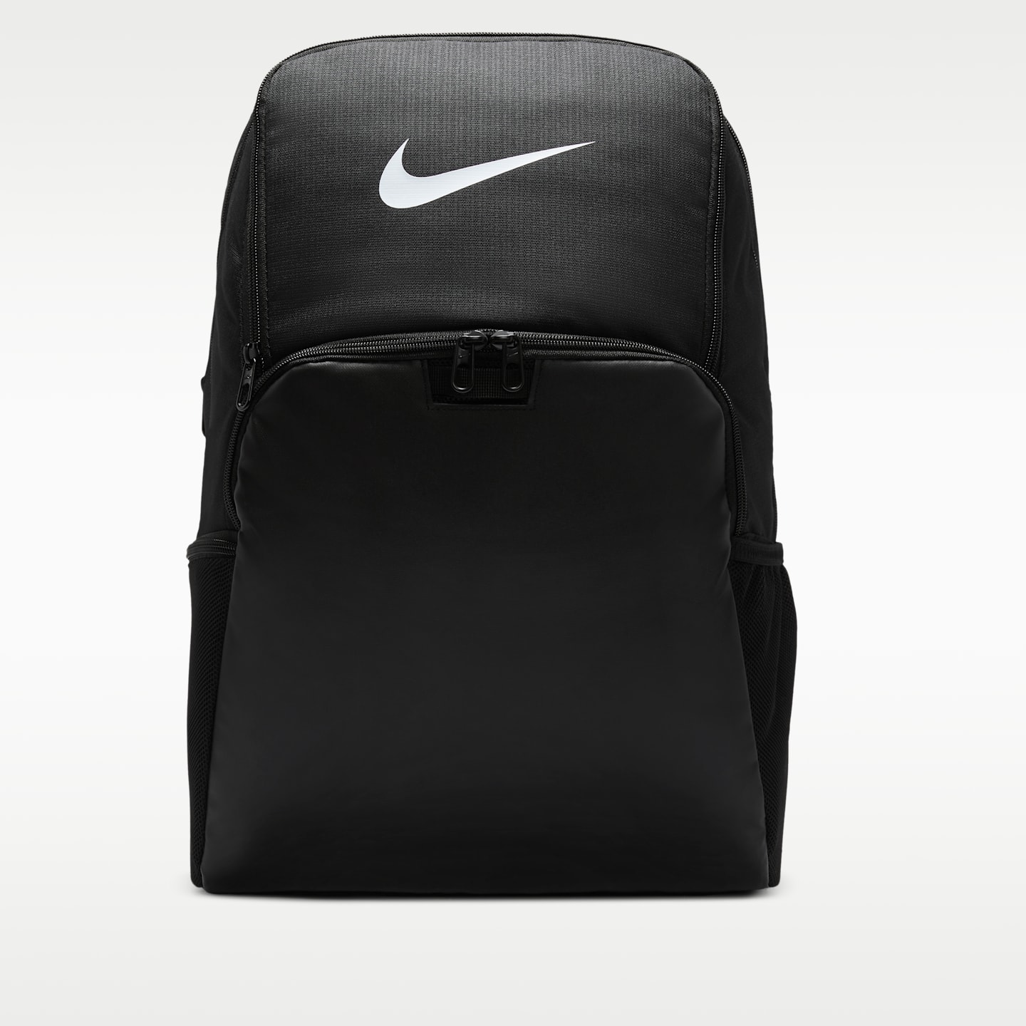 Спортивный рюкзак Nike Brasilia 9.5, очень большой, 30 л, цвет: Чёрный / Белый — фото 2