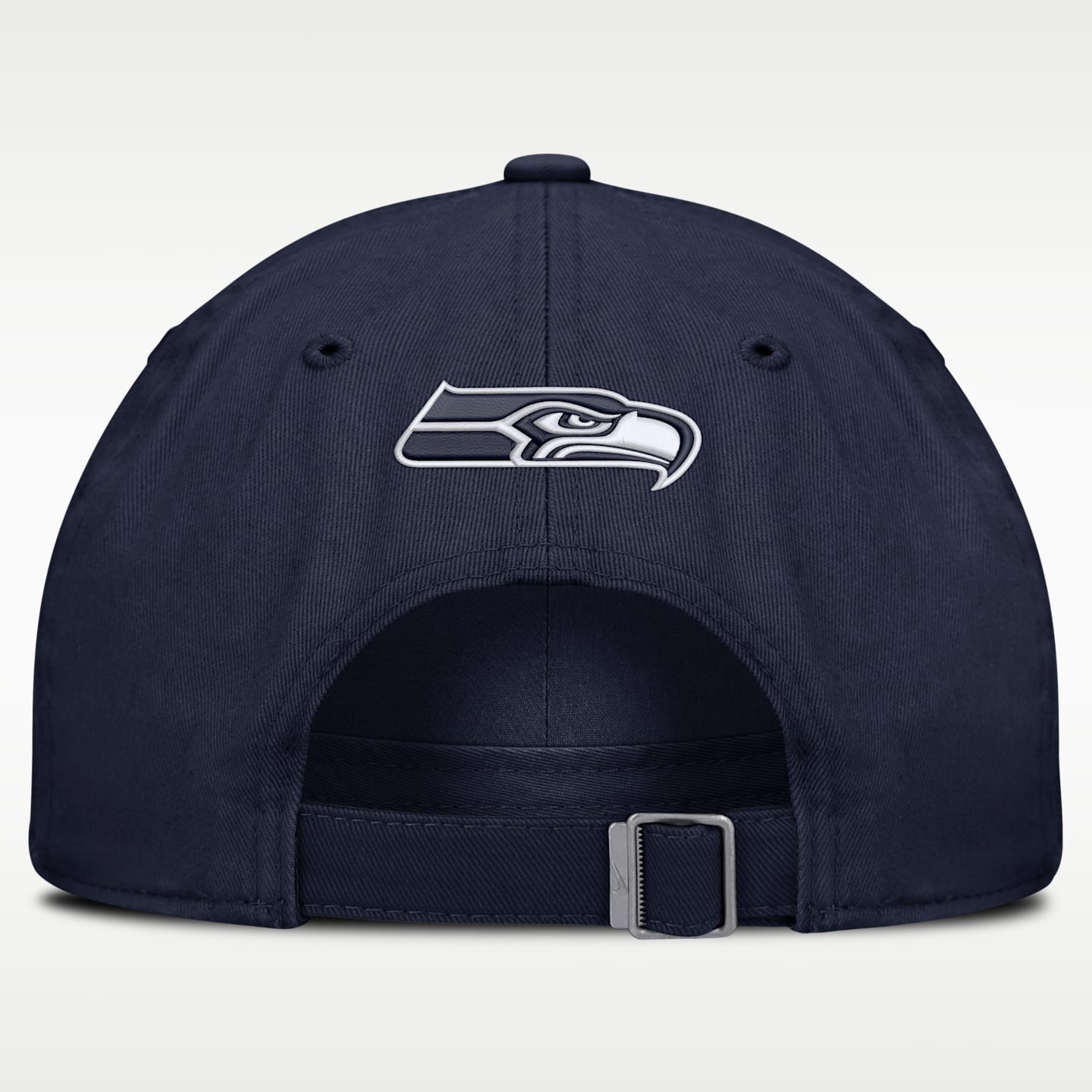 Мужская регулируемая кепка Nike Seattle Seahawks Primetime Club Wordmark NFL, цвет: Тёмно-синий — фото 2
