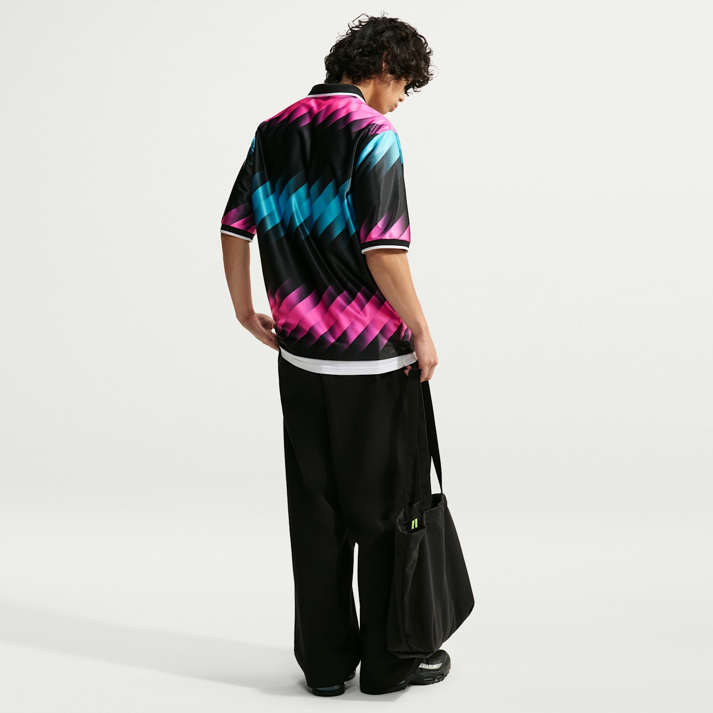 Мужская футбольная джерси Nike FC Barcelona Energy Dri-FIT, цвет: Чёрный / Синий — фото 5