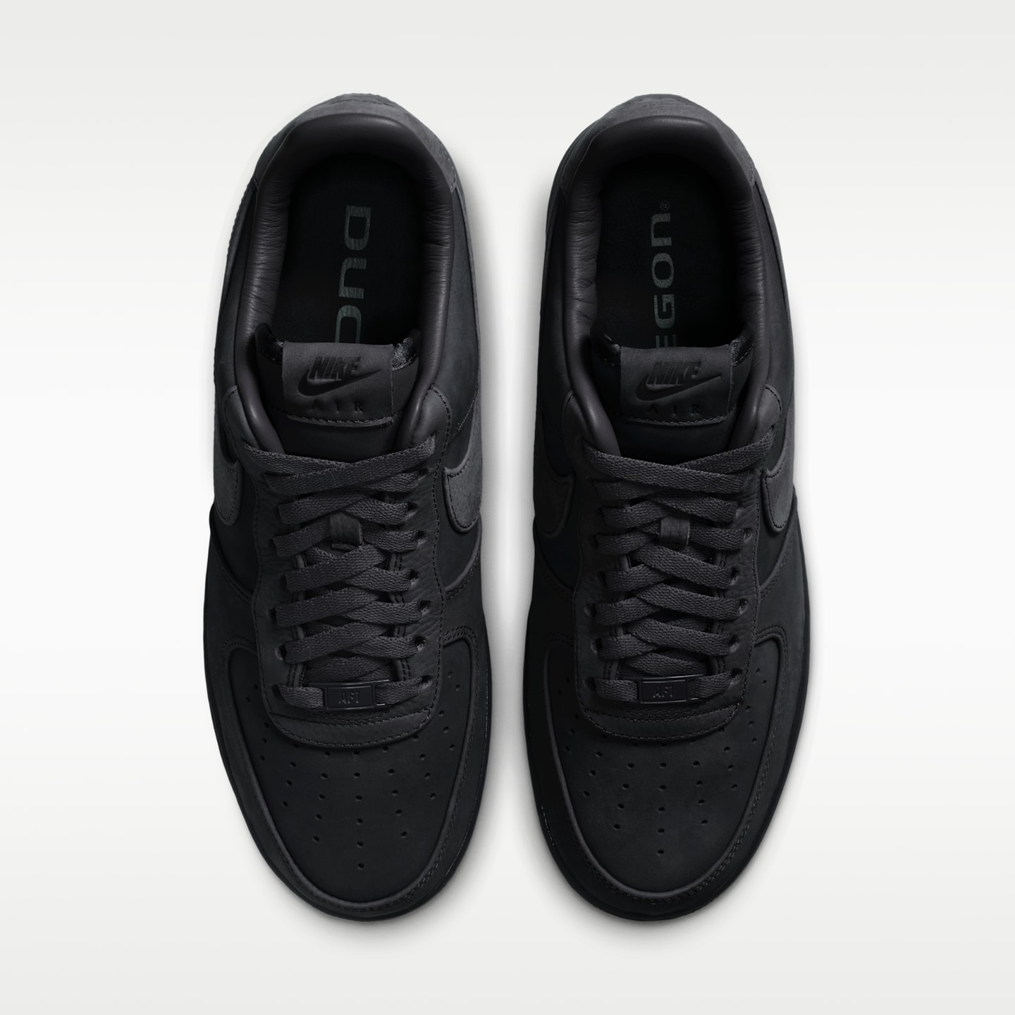 Мужские кроссовки Nike Air Force 1 "University of Oregon, цвет: Чёрный — фото 4