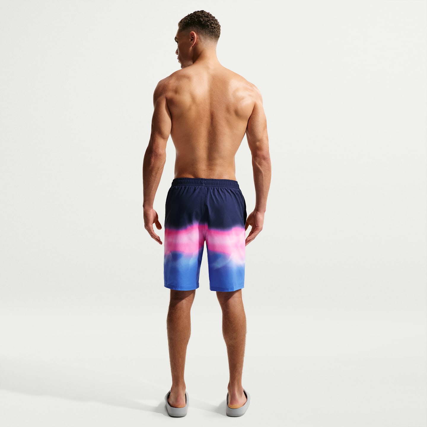 Мужские плавательные шорты Nike Swim Breaker, 9", со вшитыми трусами, цвет: Синий — фото 5