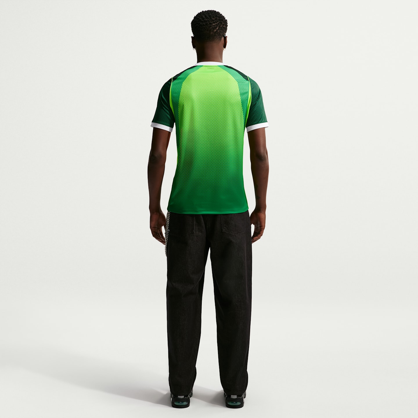 Мужской топ Nike Nigeria 2026 Stadium Away Dri-FIT Soccer Replica Jersey, цвет: Сосновый зелёный / Зелёный — фото 5