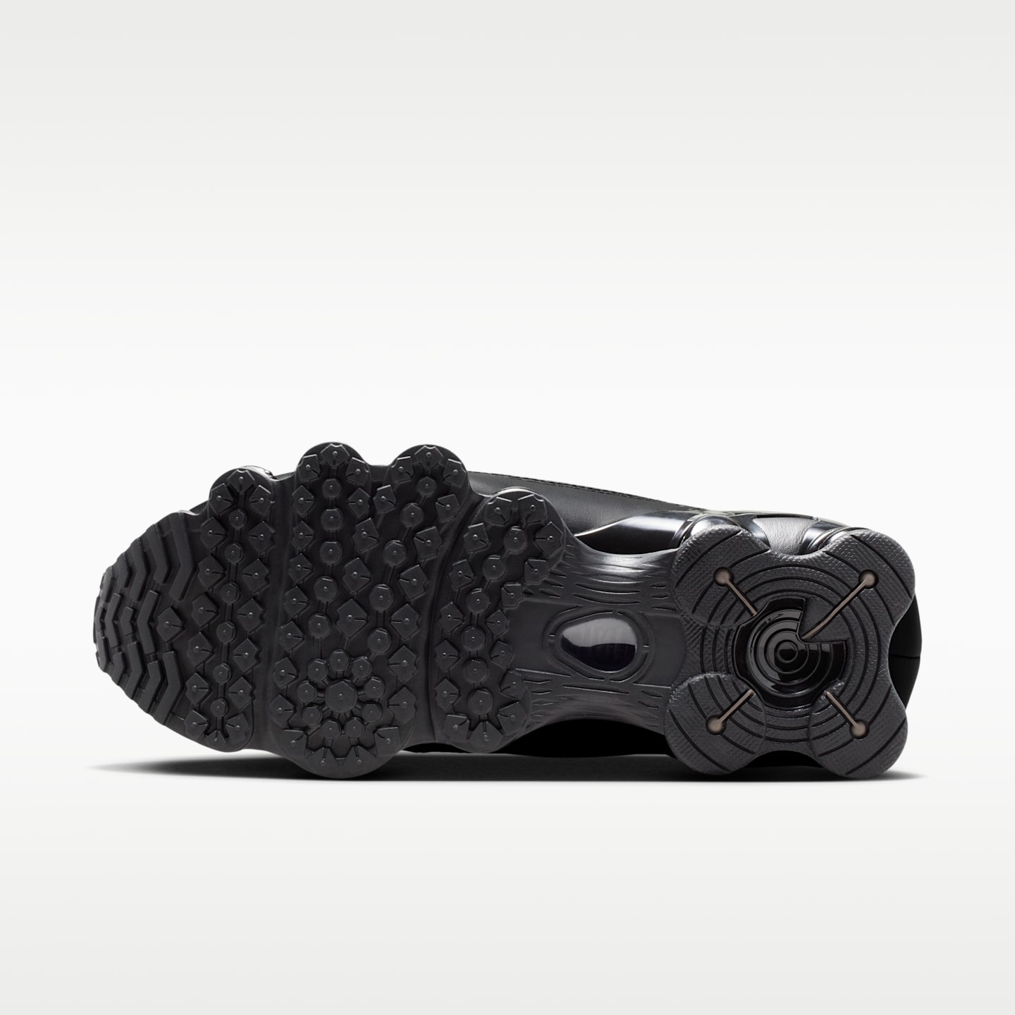 Женские кроссовки Nike Shox TL, цвет: Чёрный / Серо-бежевый — фото 2