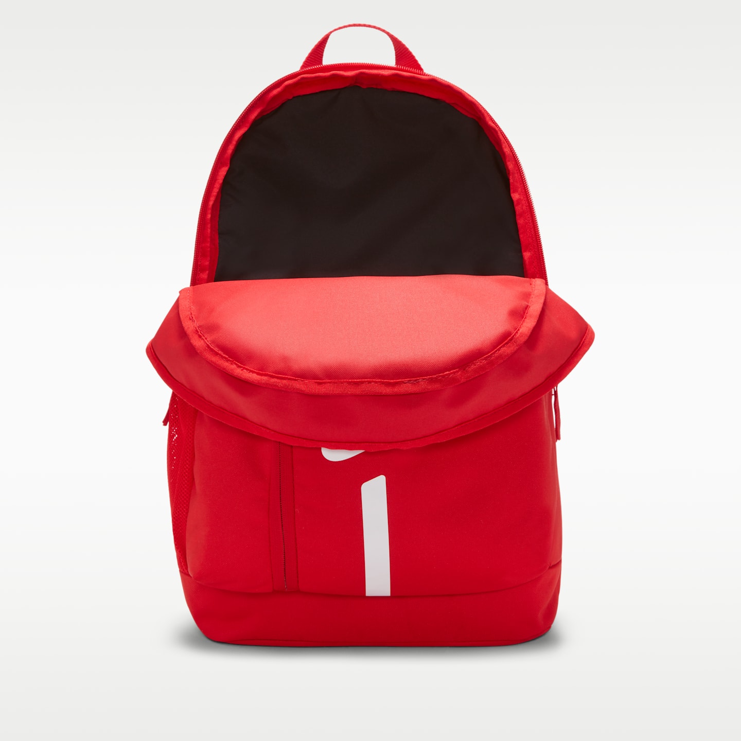 Рюкзак Nike Academy Team Soccer (22L) для детей, цвет: Красный / Чёрный — фото 5