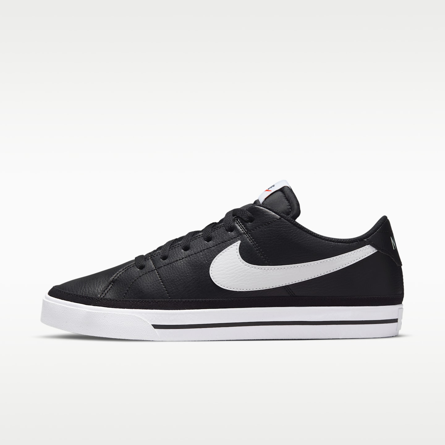 Мужские кроссовки Nike Court Legacy, цвет: Чёрный / Белый — фото 1