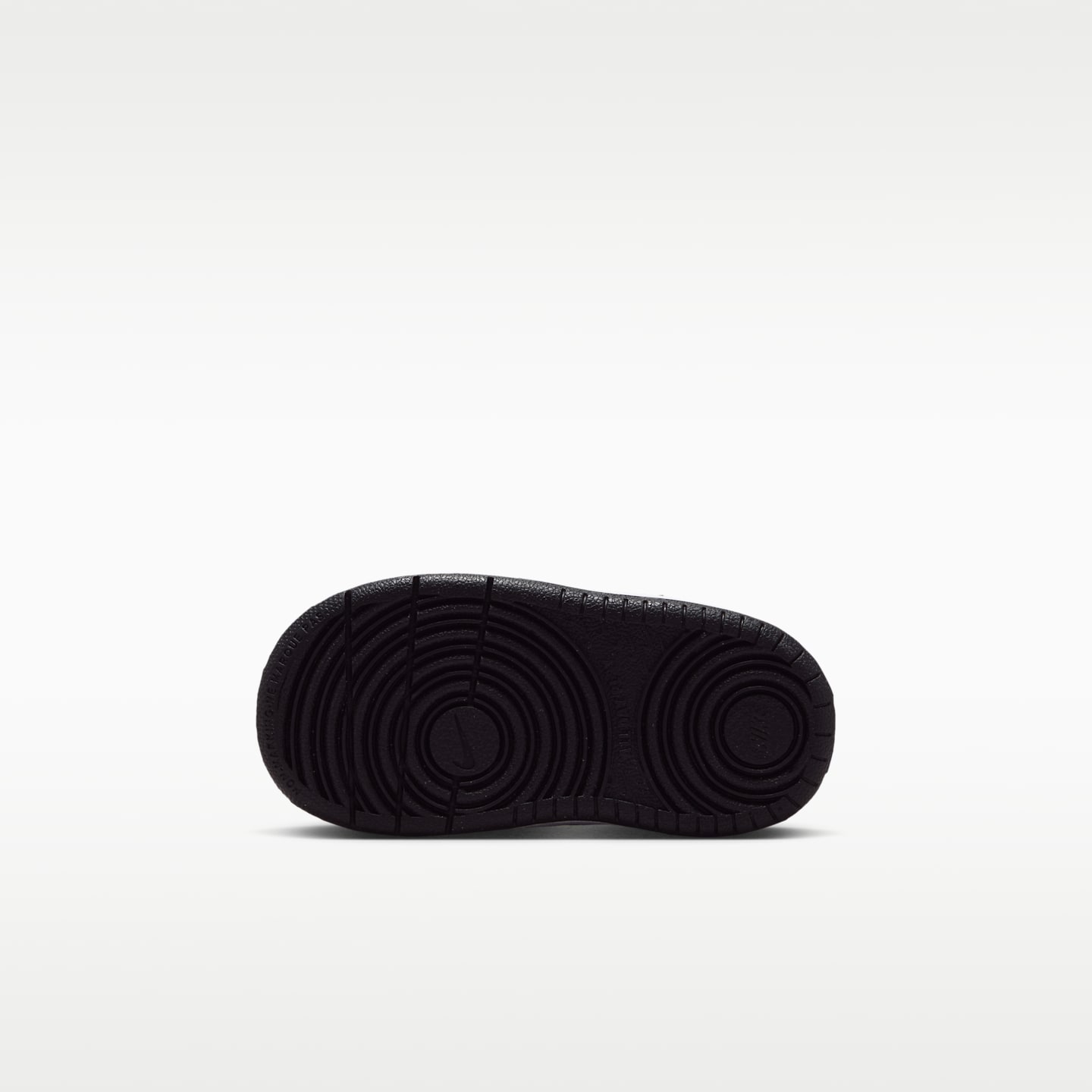 Детские кроссовки Nike Court Borough Low Baby/Toddler, цвет: Чёрный / Дымчатый серый — фото 2