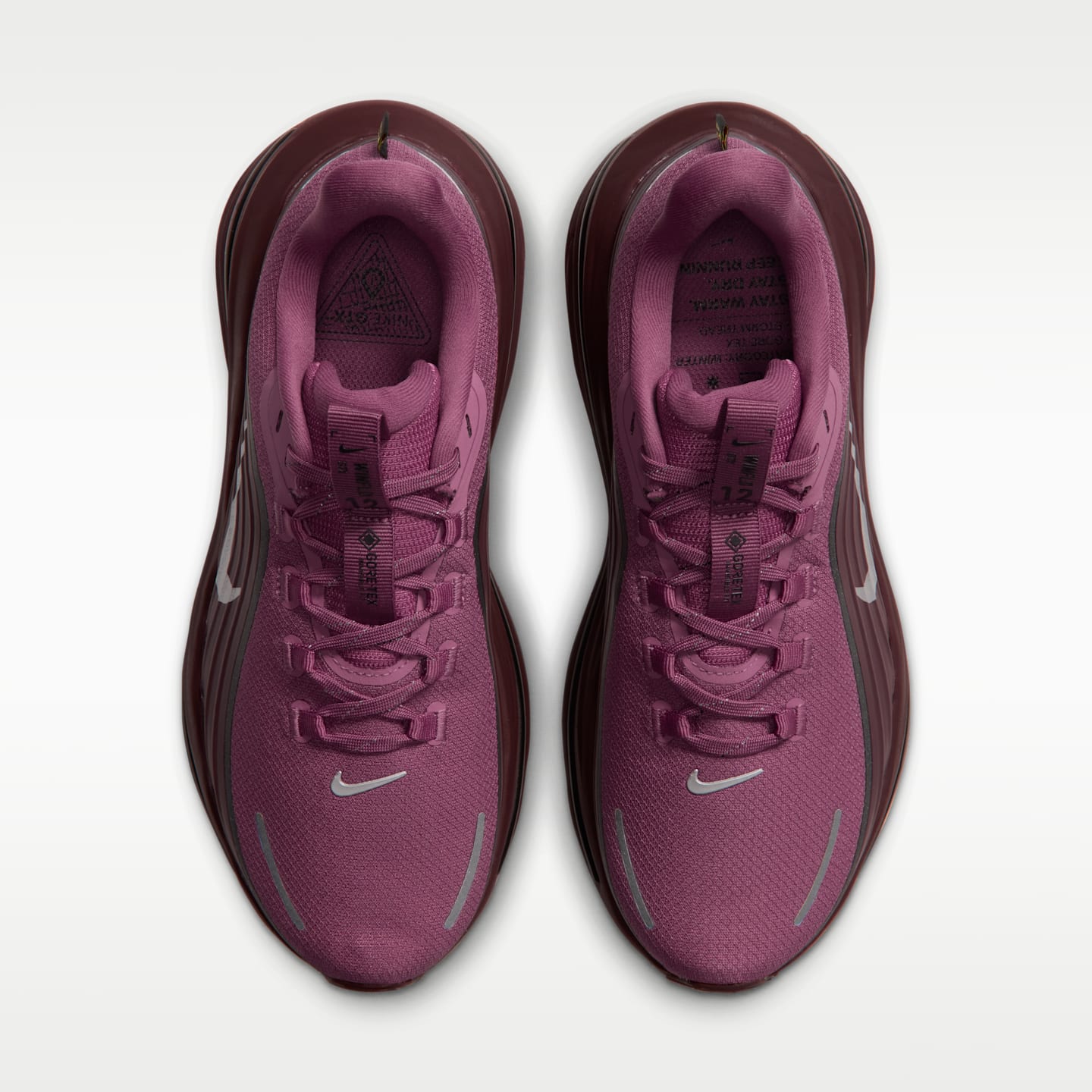 Женские кроссовки Nike Winflo 12 GORE-TEX Waterproof Road Running, цвет: Розовый дымчатый / Чёрный — фото 4