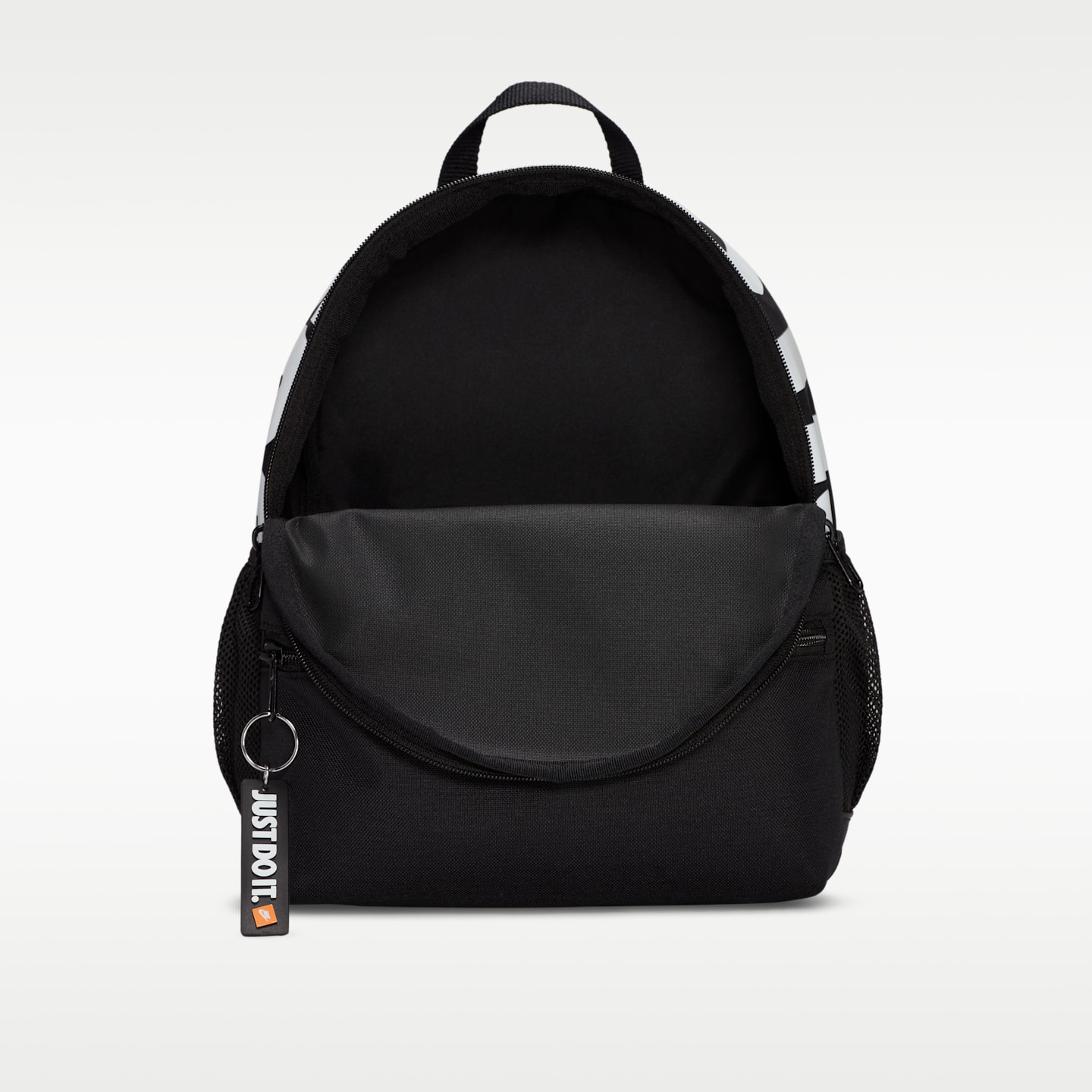 Рюкзак Nike Brasilia JDI Mini (11L) для детей, цвет: Чёрный / Белый — фото 5