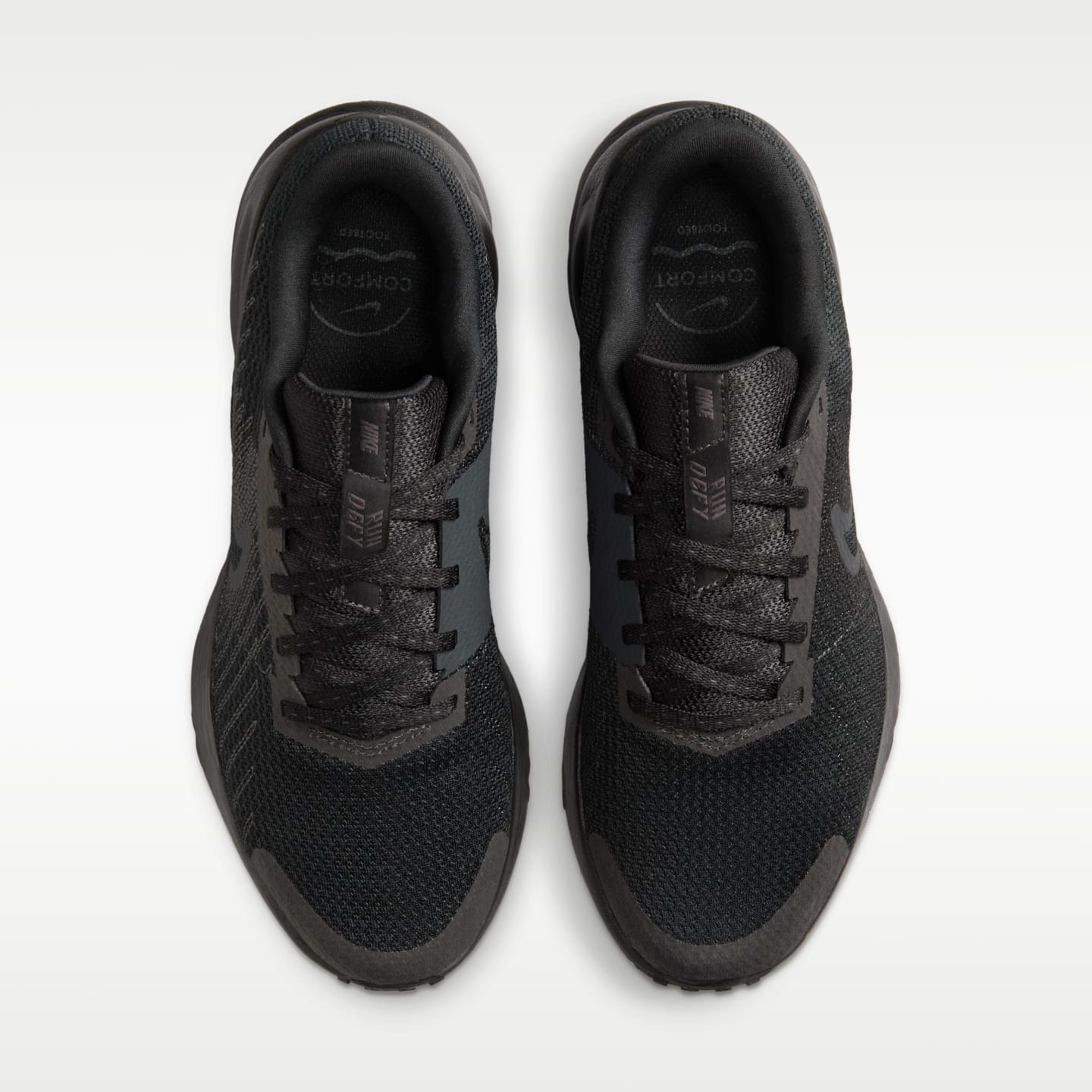Женские кроссовки Nike Run Defy Road Running, цвет: Чёрный / Антрацитовый — фото 4