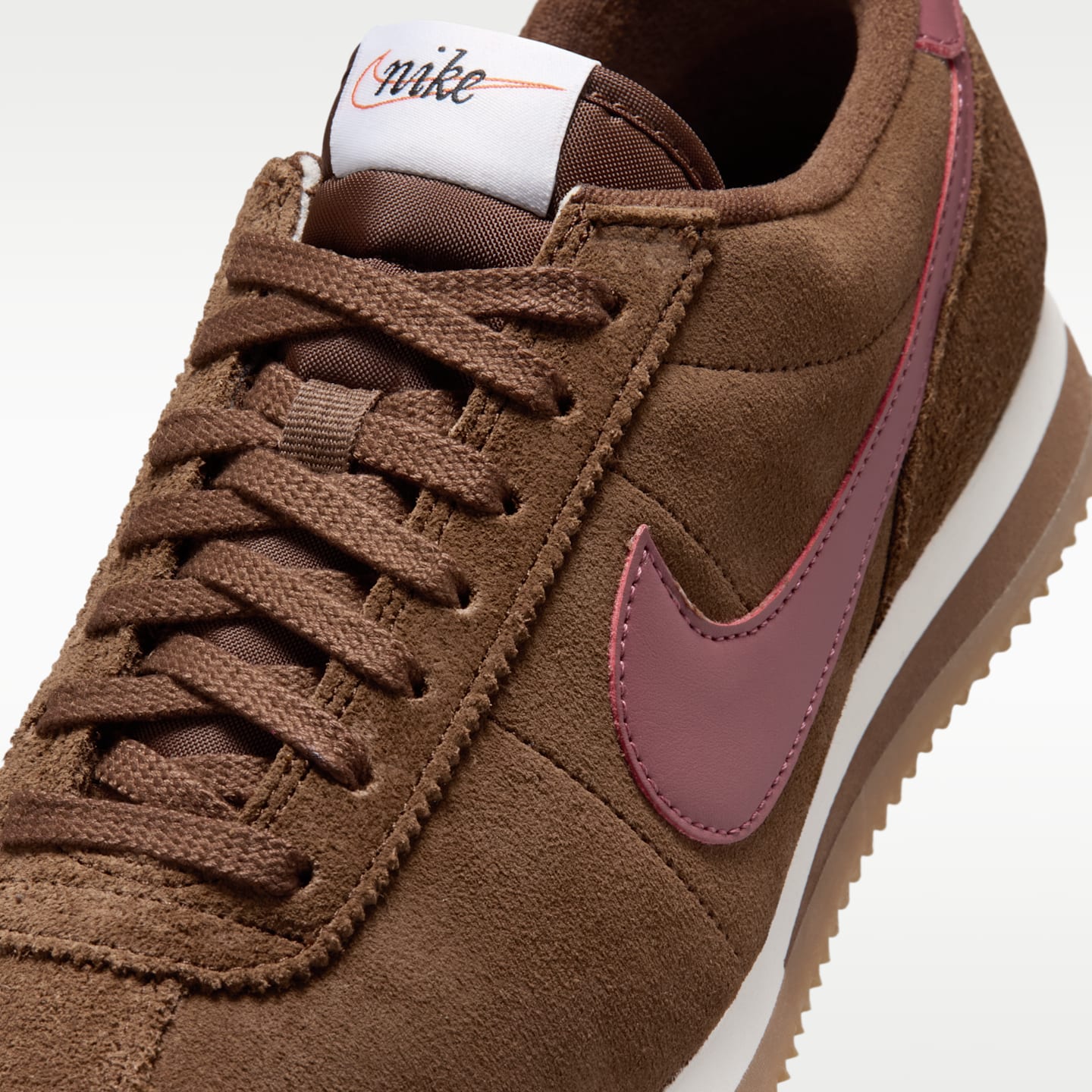 Женские кроссовки Nike Cortez, цвет: Какао / Молочный — фото 7