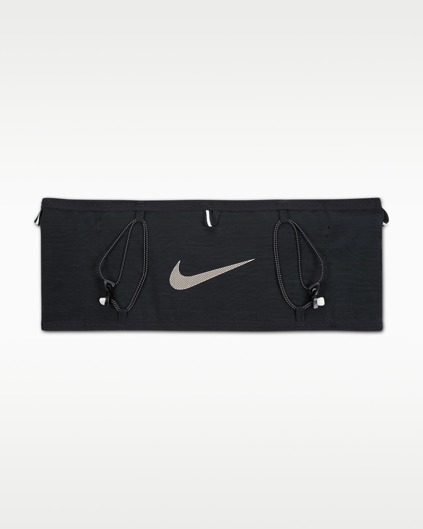 Беговой пояс Nike Trail, цвет: Чёрный / Молочный — фото 5