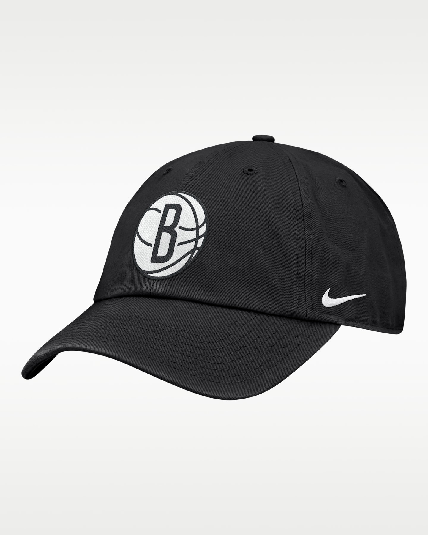 Кепка Nike Brooklyn Nets Club NBA Hardwoods, цвет: Чёрный — фото 3