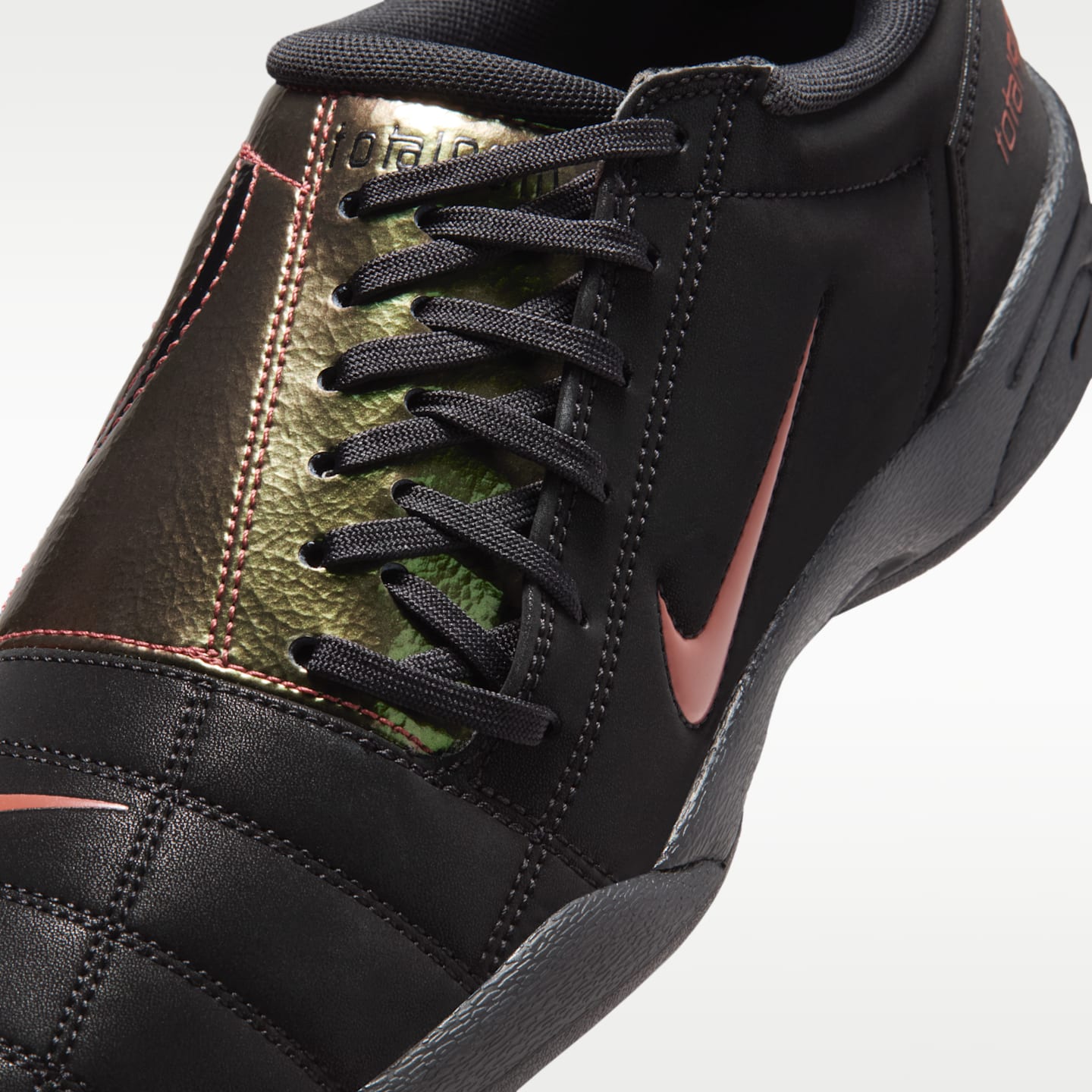 Мужские кроссовки Nike T90 SP, цвет: Чёрный / Красный сепия — фото 7