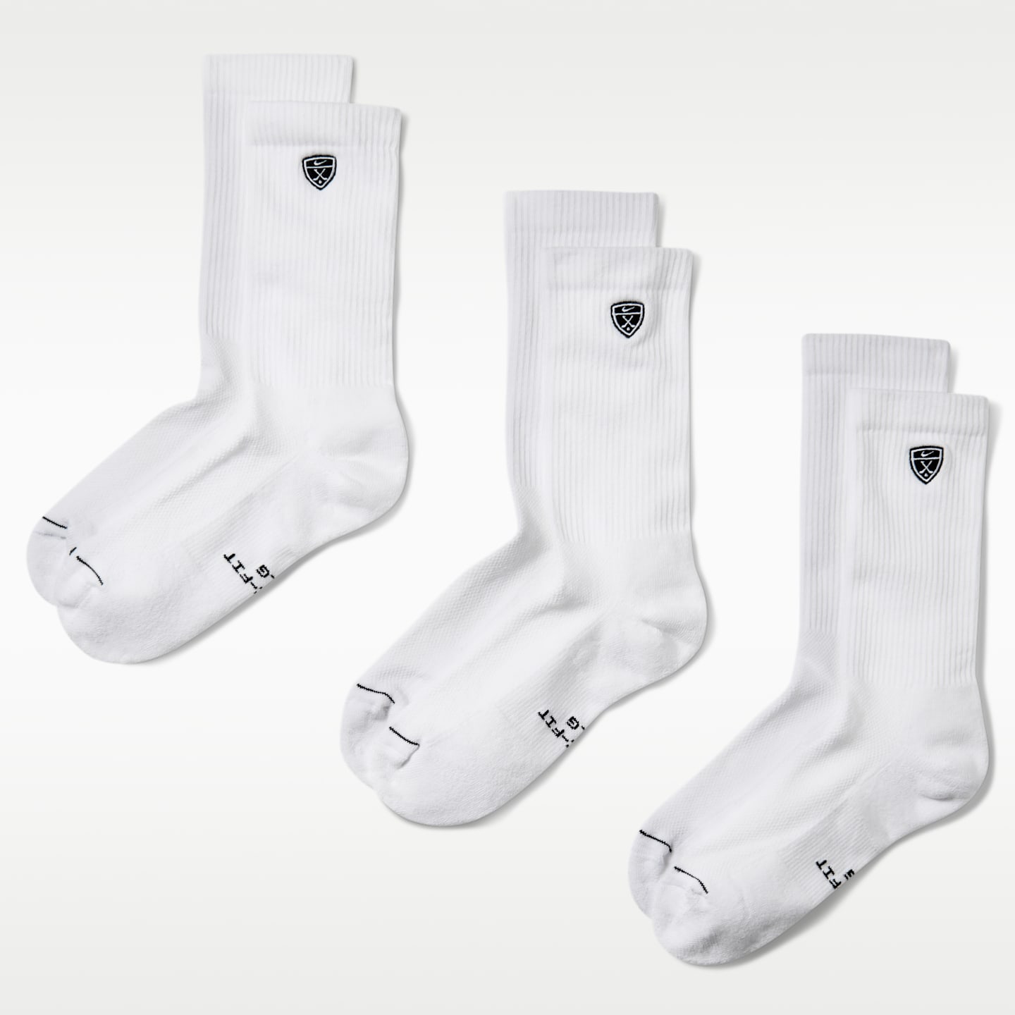 Носки Everyday Elevated Golf для мужчин, средней высоты, 3 шт. — Nike, цвет: Разноцветный