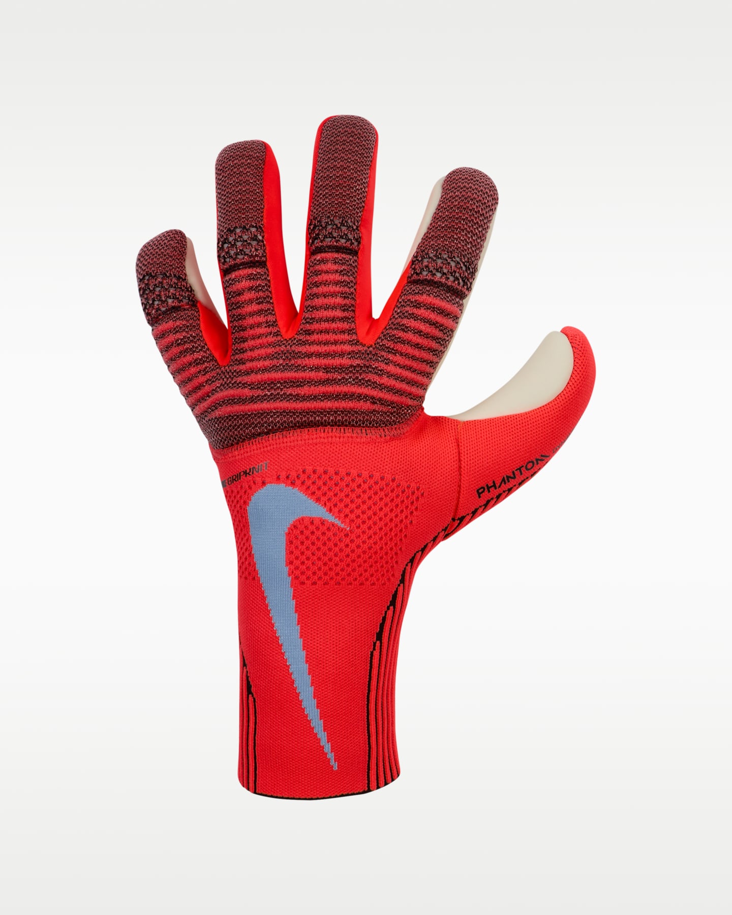 Вратарские перчатки Nike Phantom Dynamic Fit, цвет: Малиновый / Королевский синий — фото 3