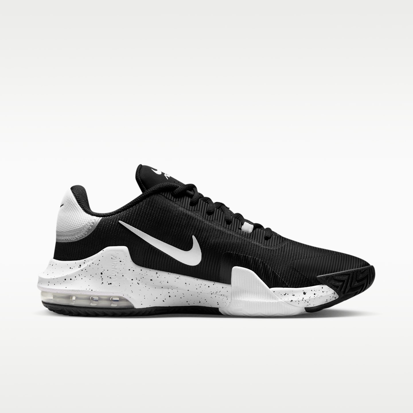 Кроссовки Nike Impact 4 Basketball, цвет: Чёрный / Волчий серый — фото 3