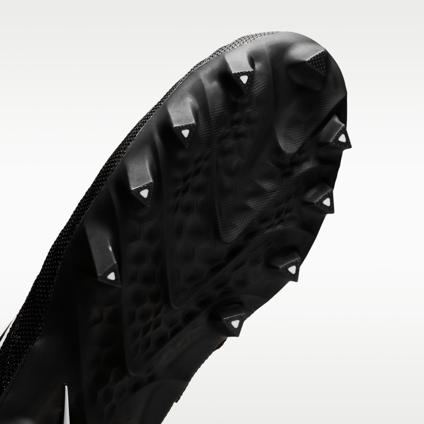 Мужские бутсы Nike Alpha Menace 5 Pro Football Cleats, цвет: Чёрный / Белый — фото 7