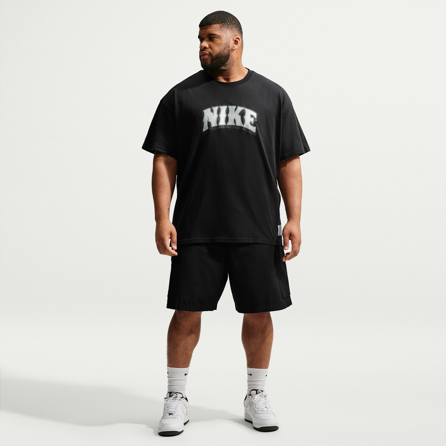 Женская футболка Nike Sportswear, цвет: Чёрный — фото 9