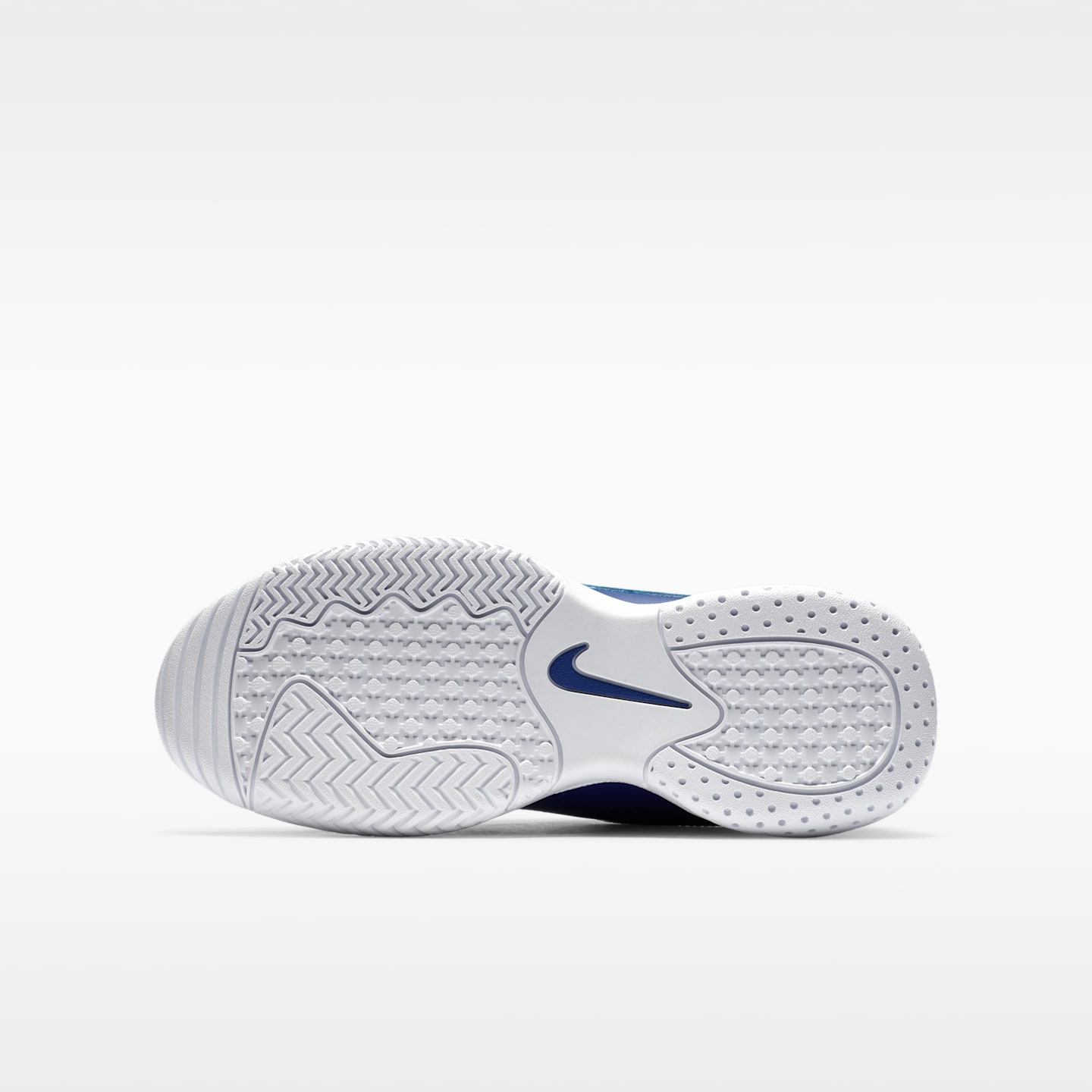 Детские кроссовки Nike NikeCourt Jr. Lite 2 Tennis Shoes, цвет: Королевский синий / Серый — фото 2